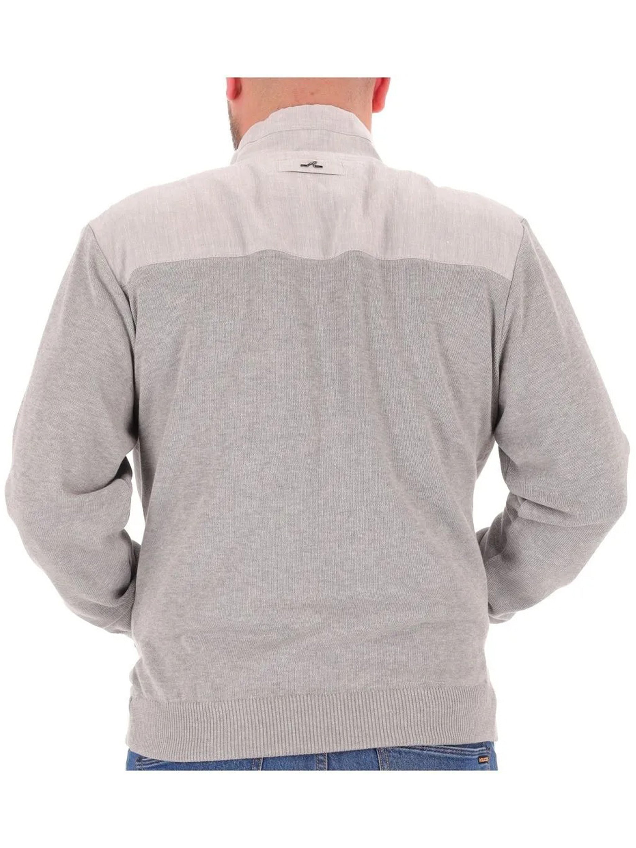 Ibrido Zip Cotone Maglia