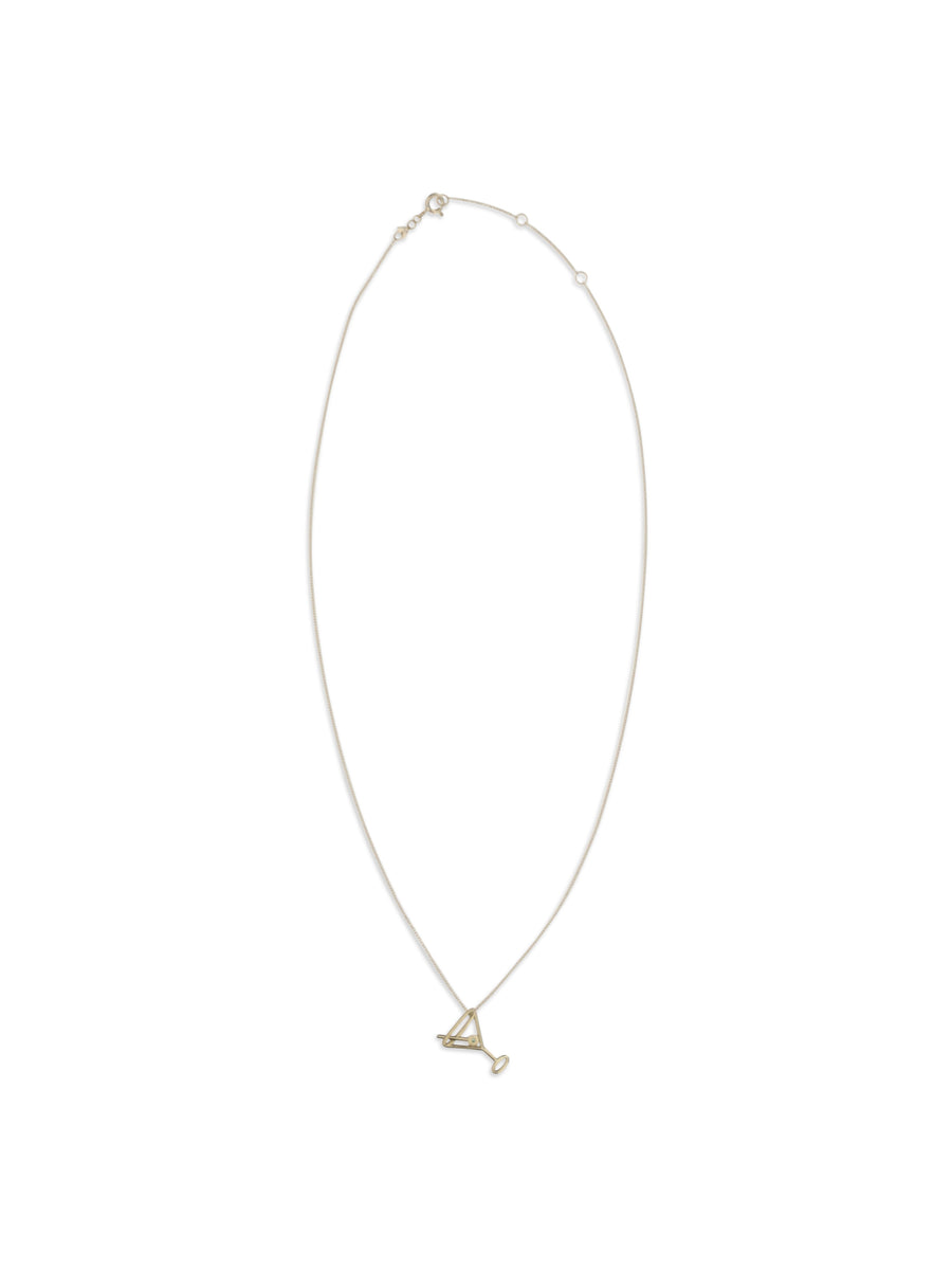 Martini Esmeralda Necklace Yellow Gold Necklaces