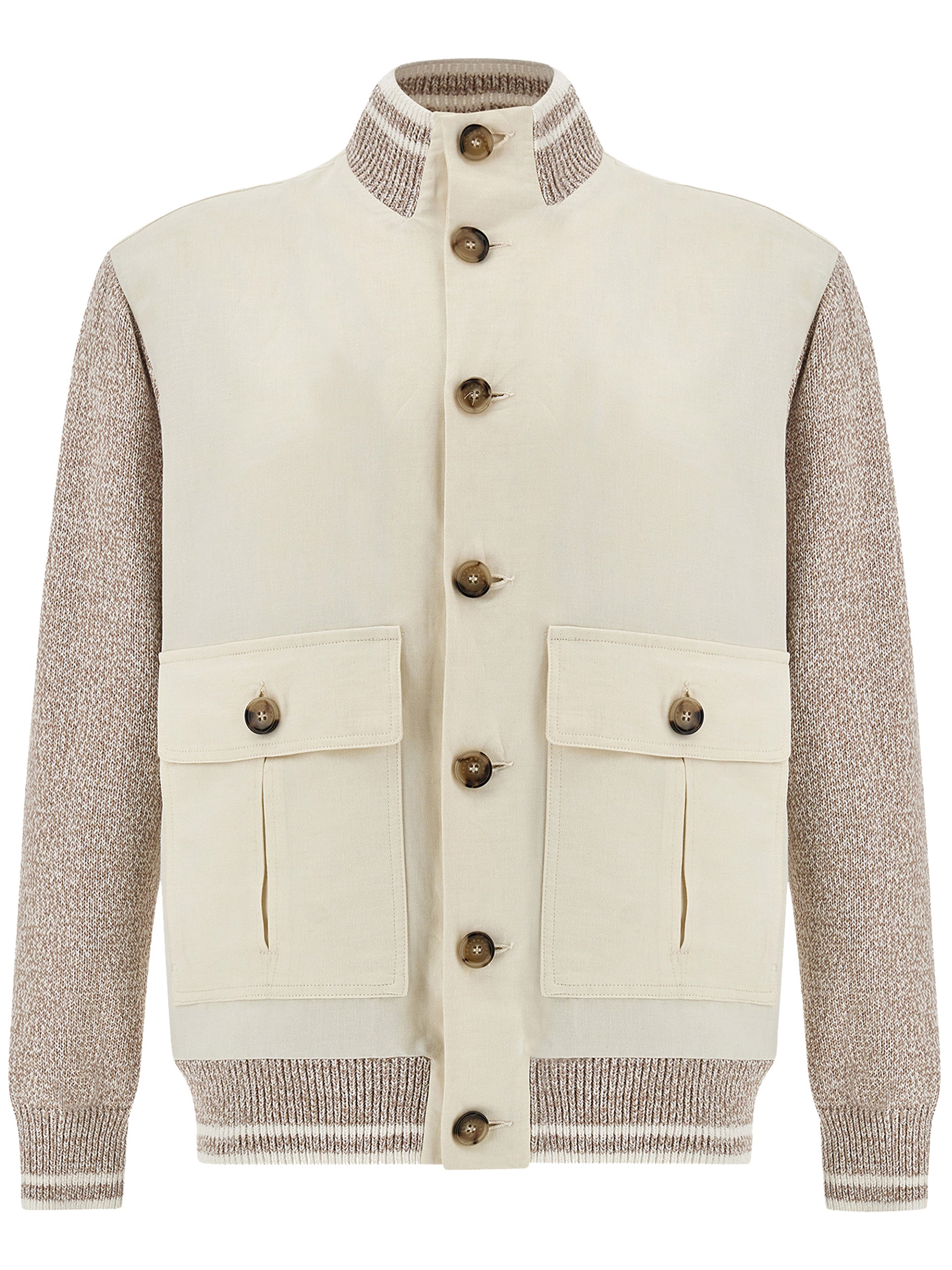 Ibrido Bottoni Cotone Maglia