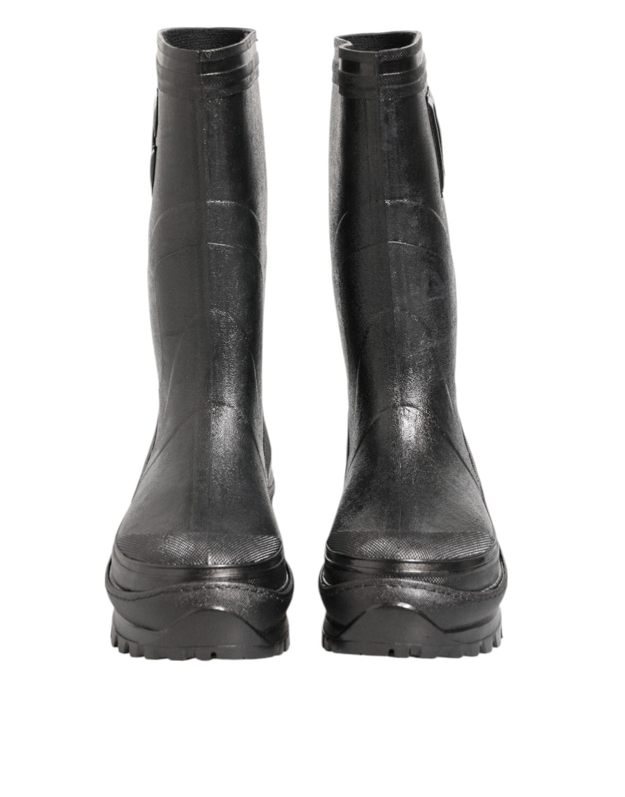 Dolce & Gabbana 90% PVC boot in black