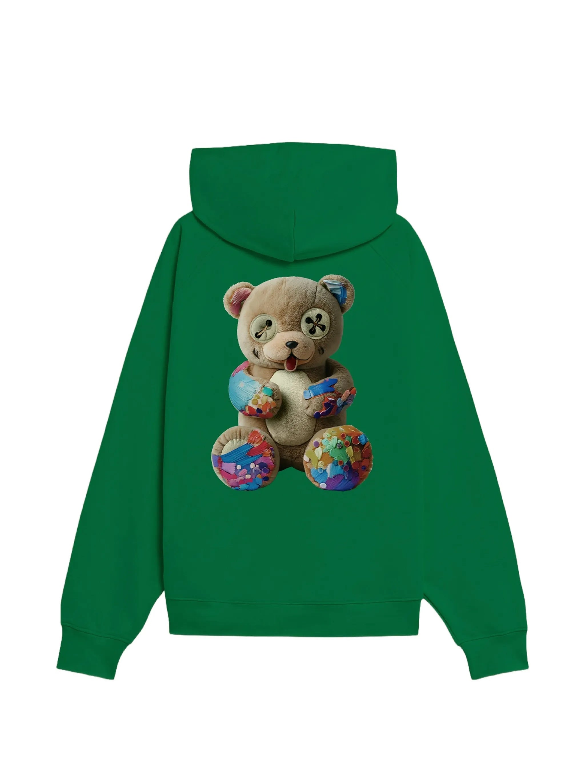 Hoodie Green Felpa