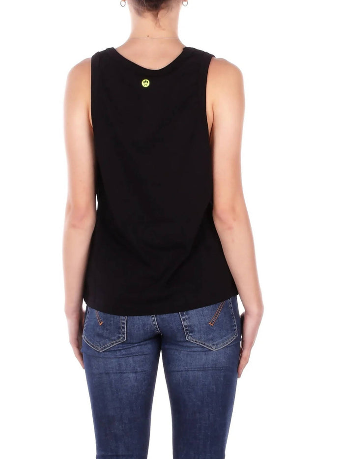 Jersey Tank Top Black T-shirt