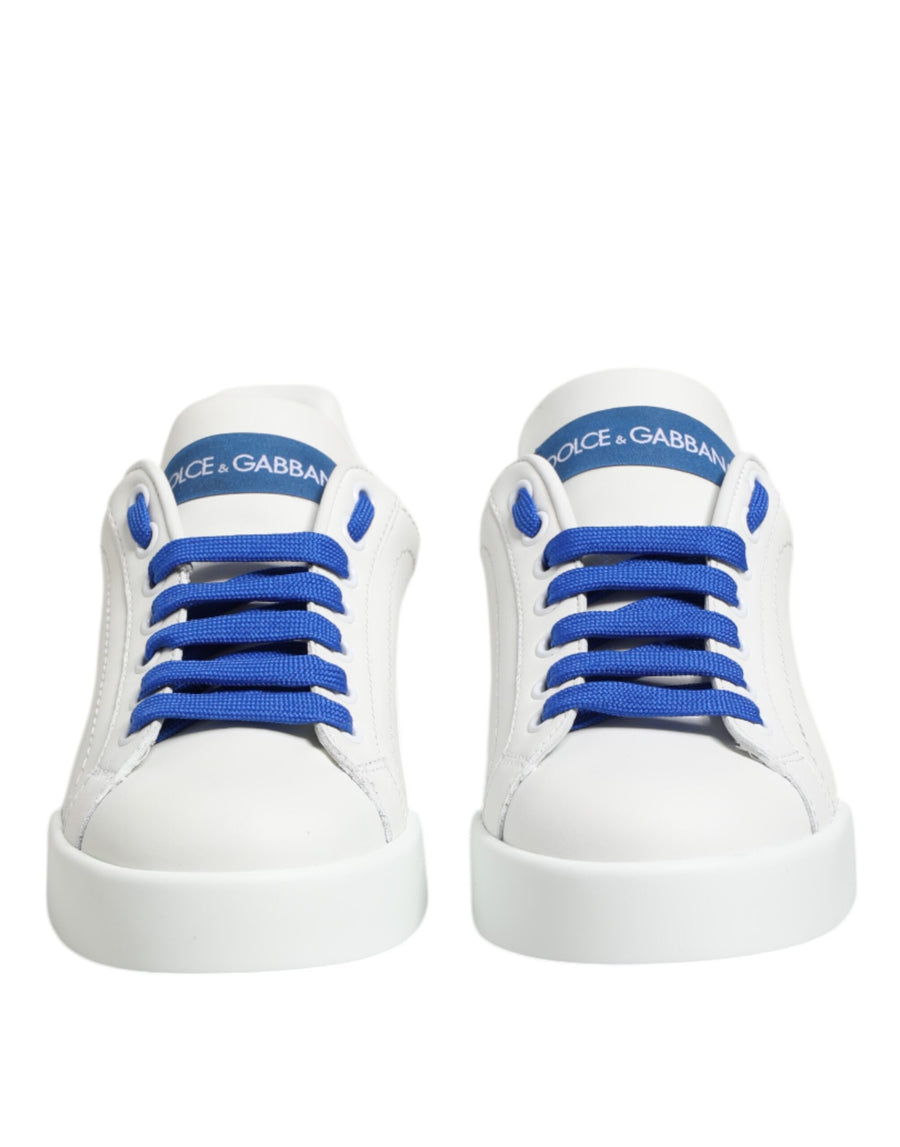 Dolce & Gabbana 100% Leather sneaker in white