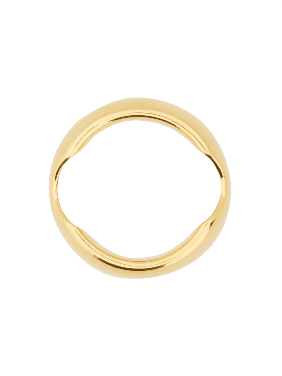 Ring Maxi Band Gold Brass Rings