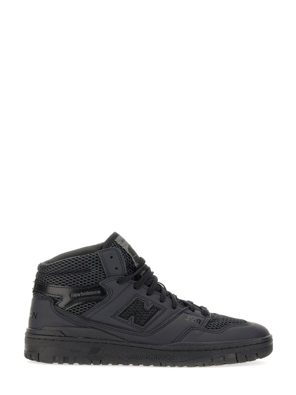 Leather Sneaker 650 Black Trainers