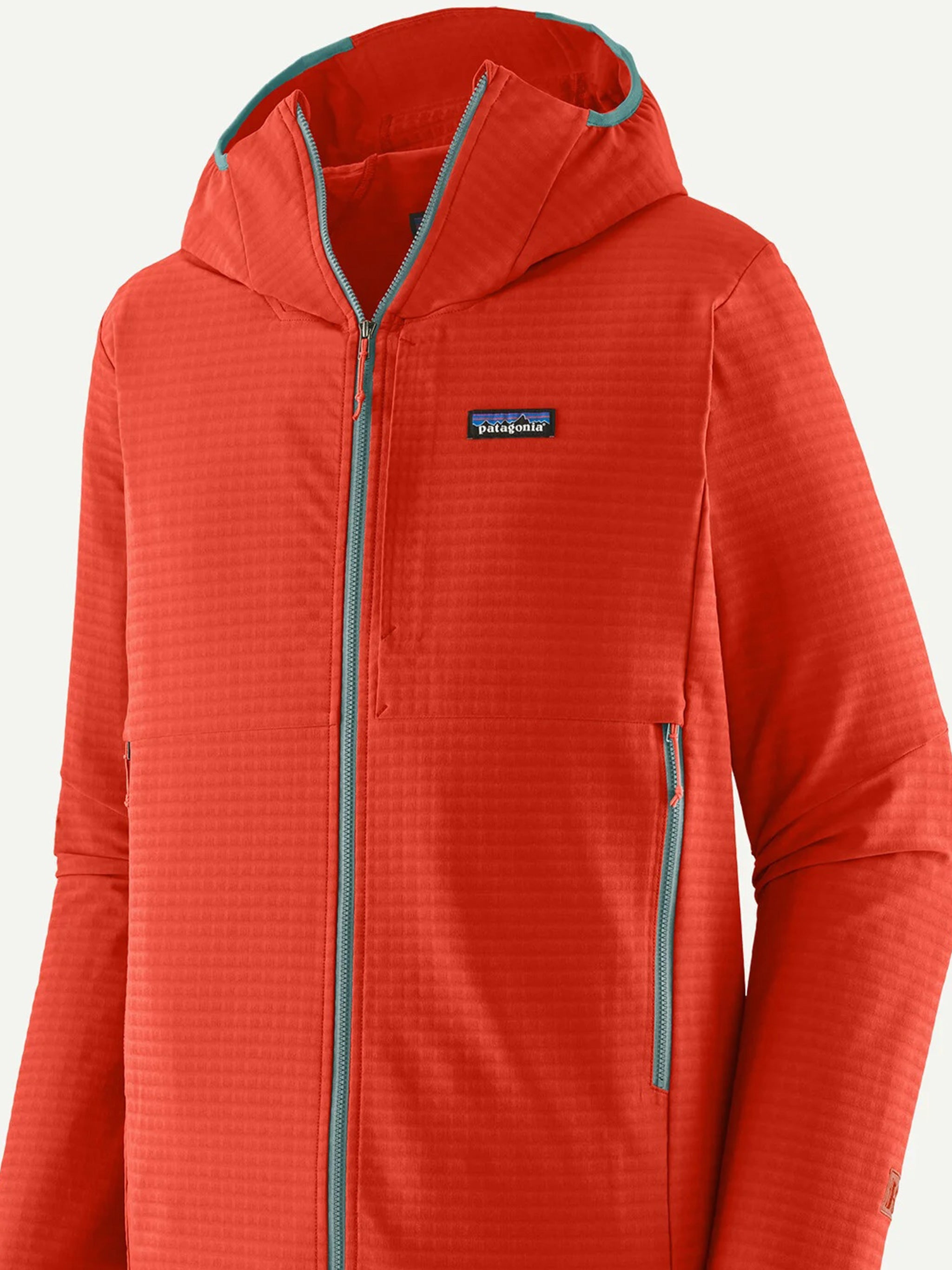 R1 Techface Hoody Red Felpa