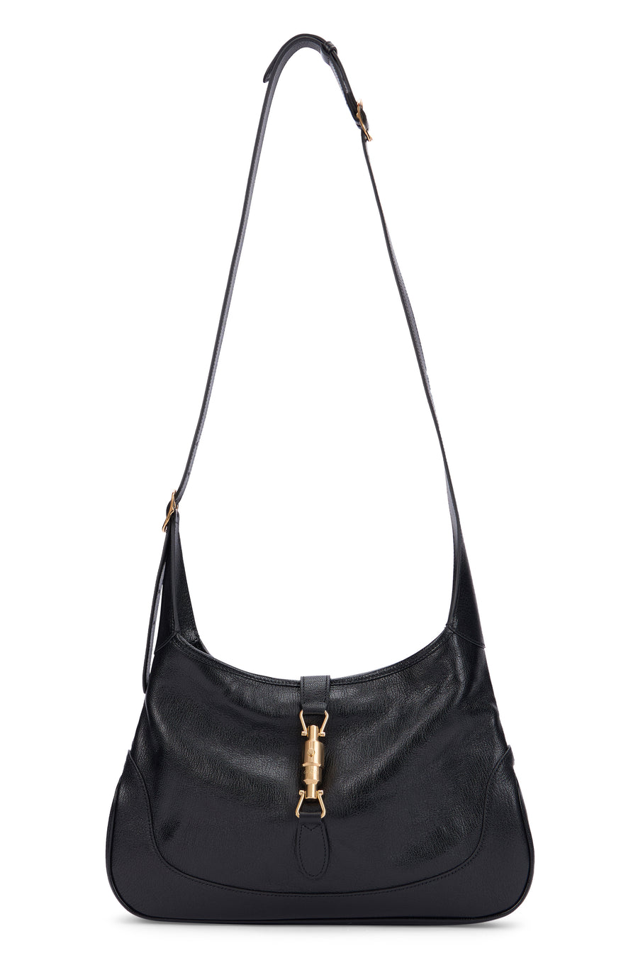 Shoulder Bag Jackie 1961 Black Leather Black/black