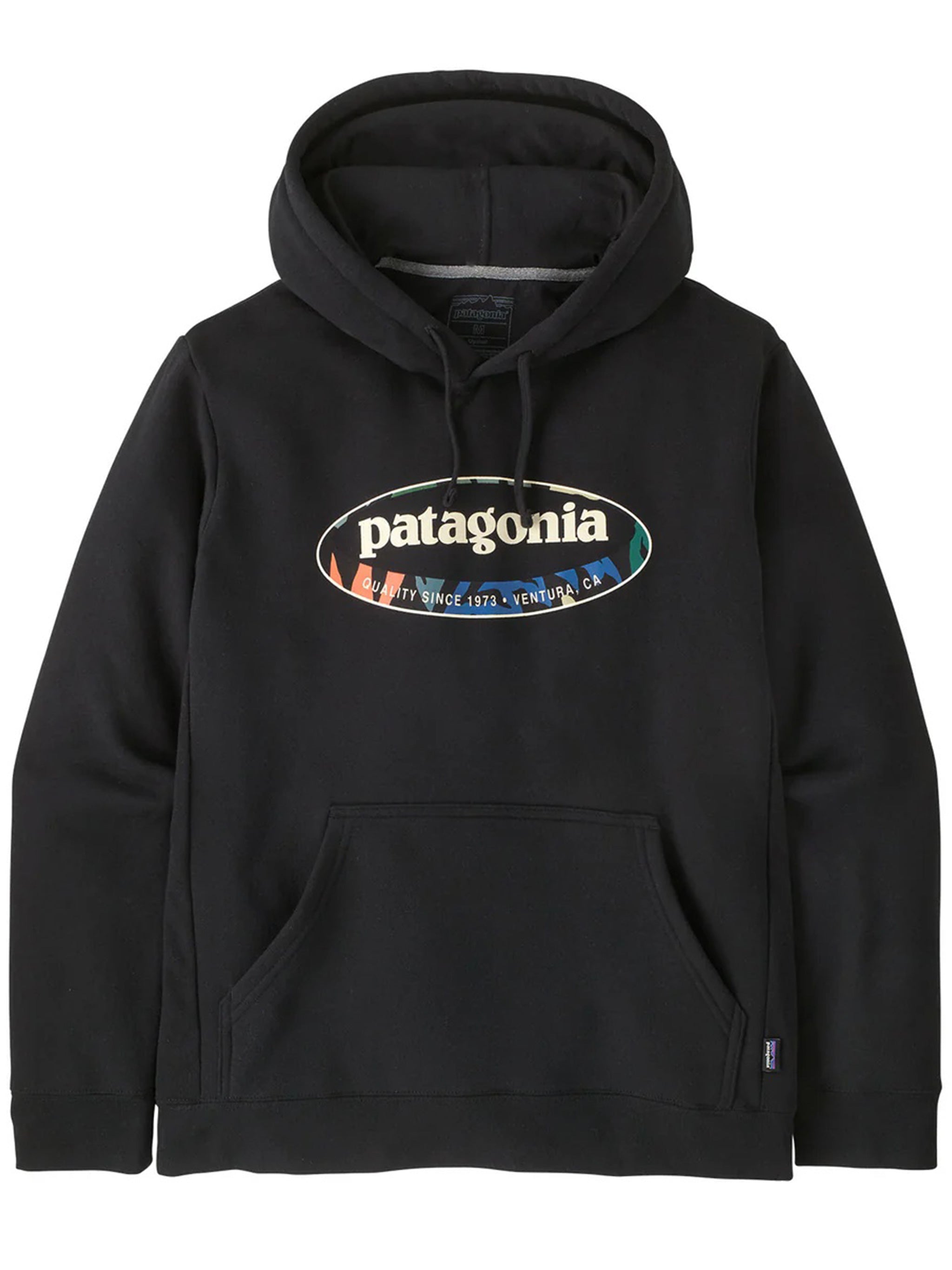 Oval Logo Uprisal Hoody Black Felpa