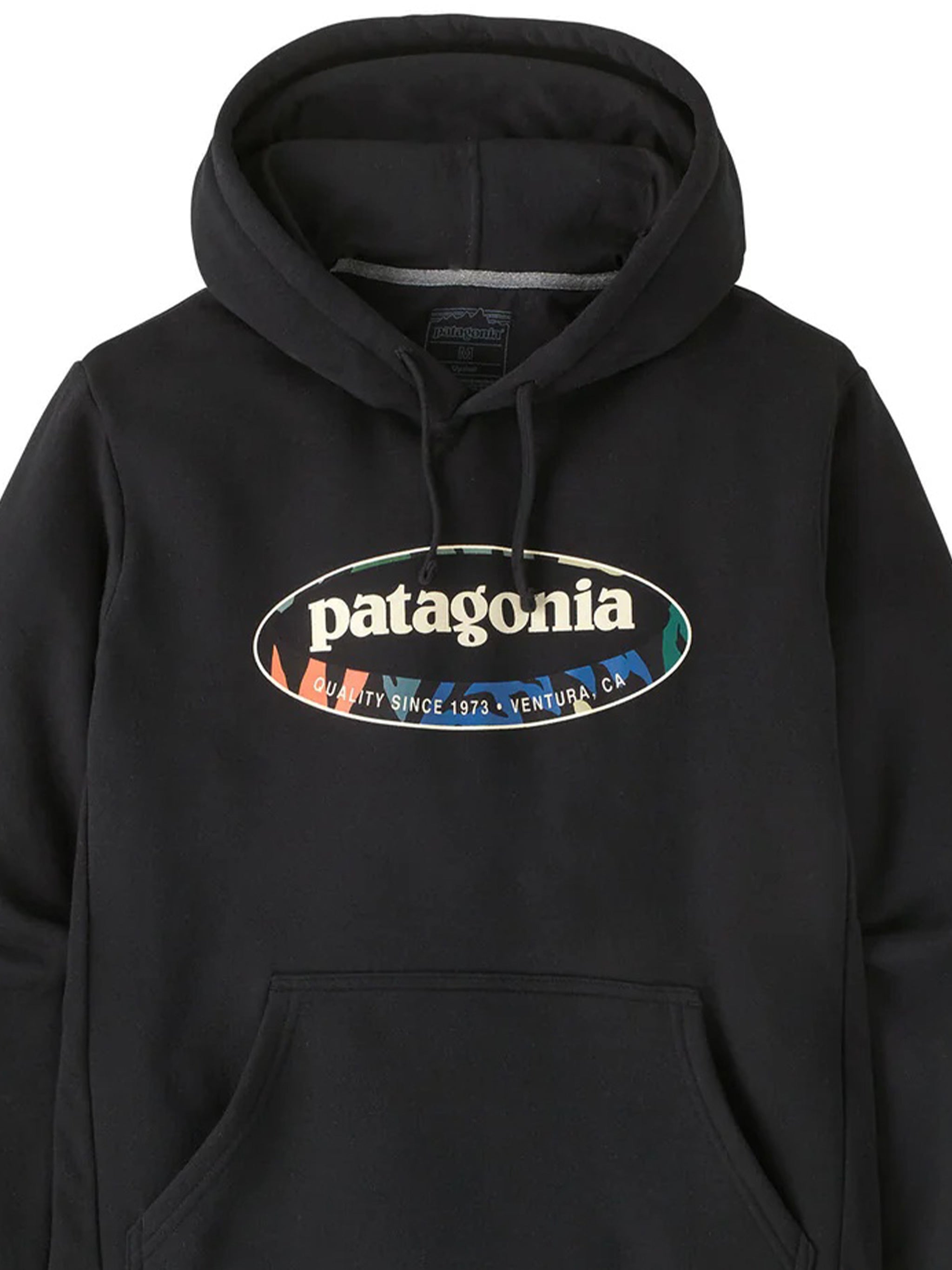 Oval Logo Uprisal Hoody Black Felpa