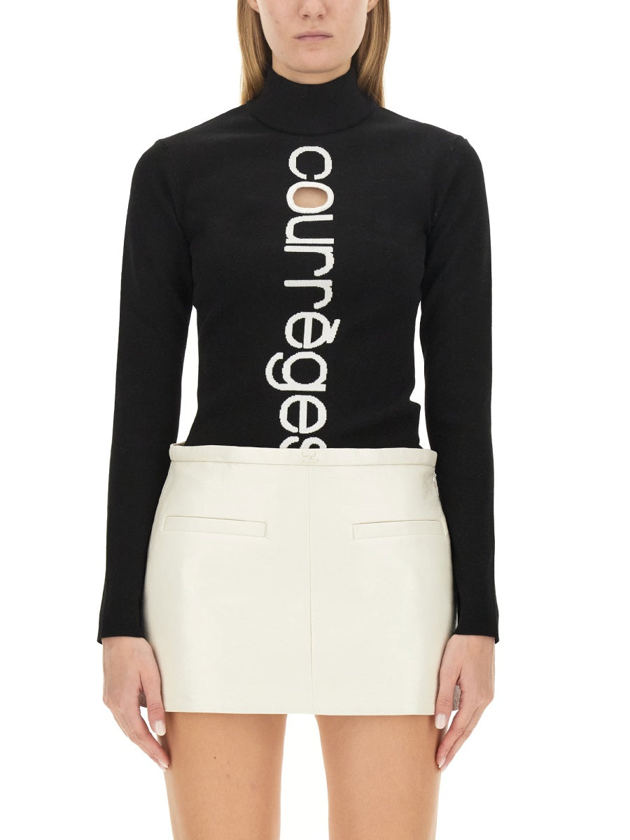 Jersey With Logo Multicolour Viscose Fsc Jumpers