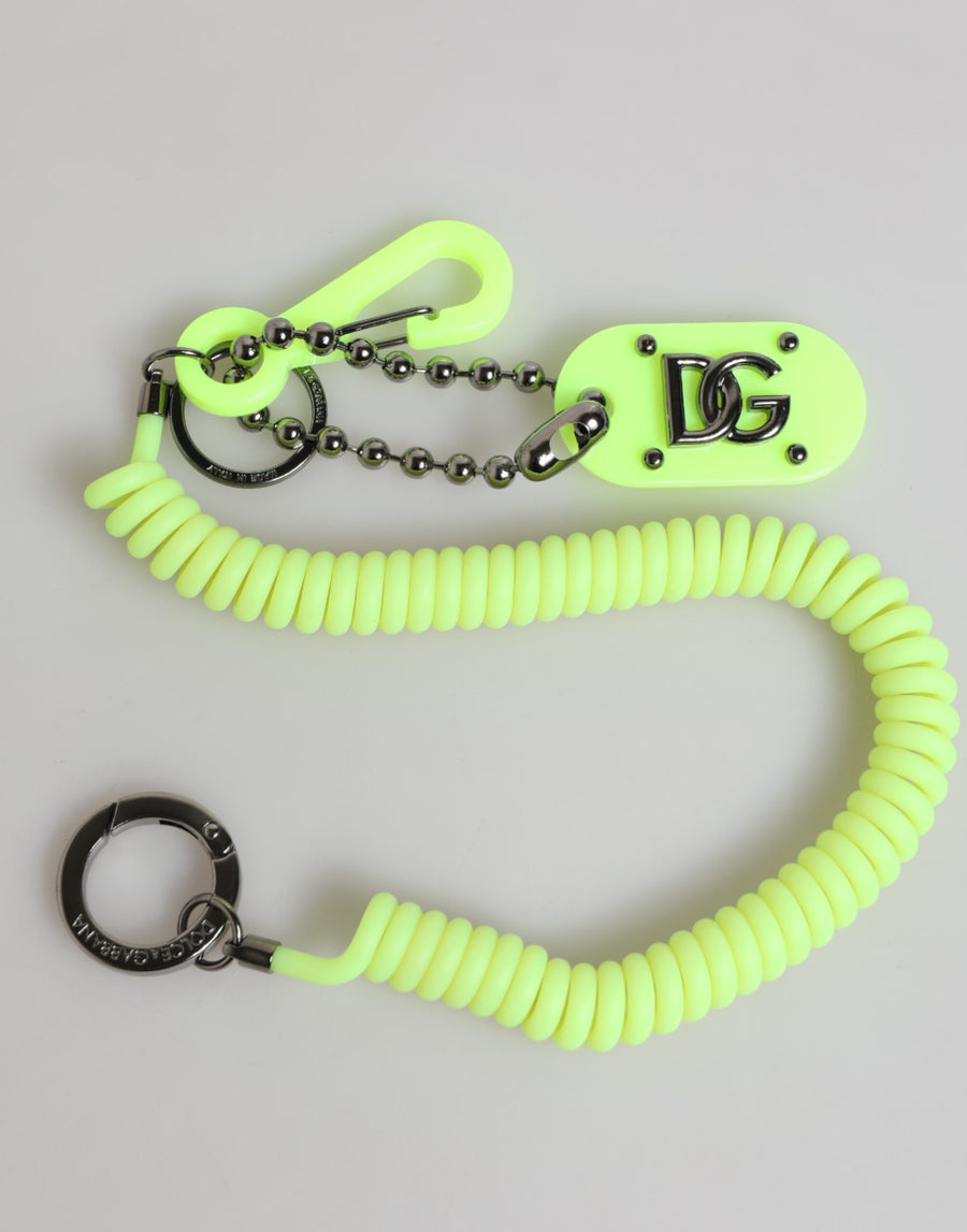 Dolce & Gabbana 35% Silicone key case in green