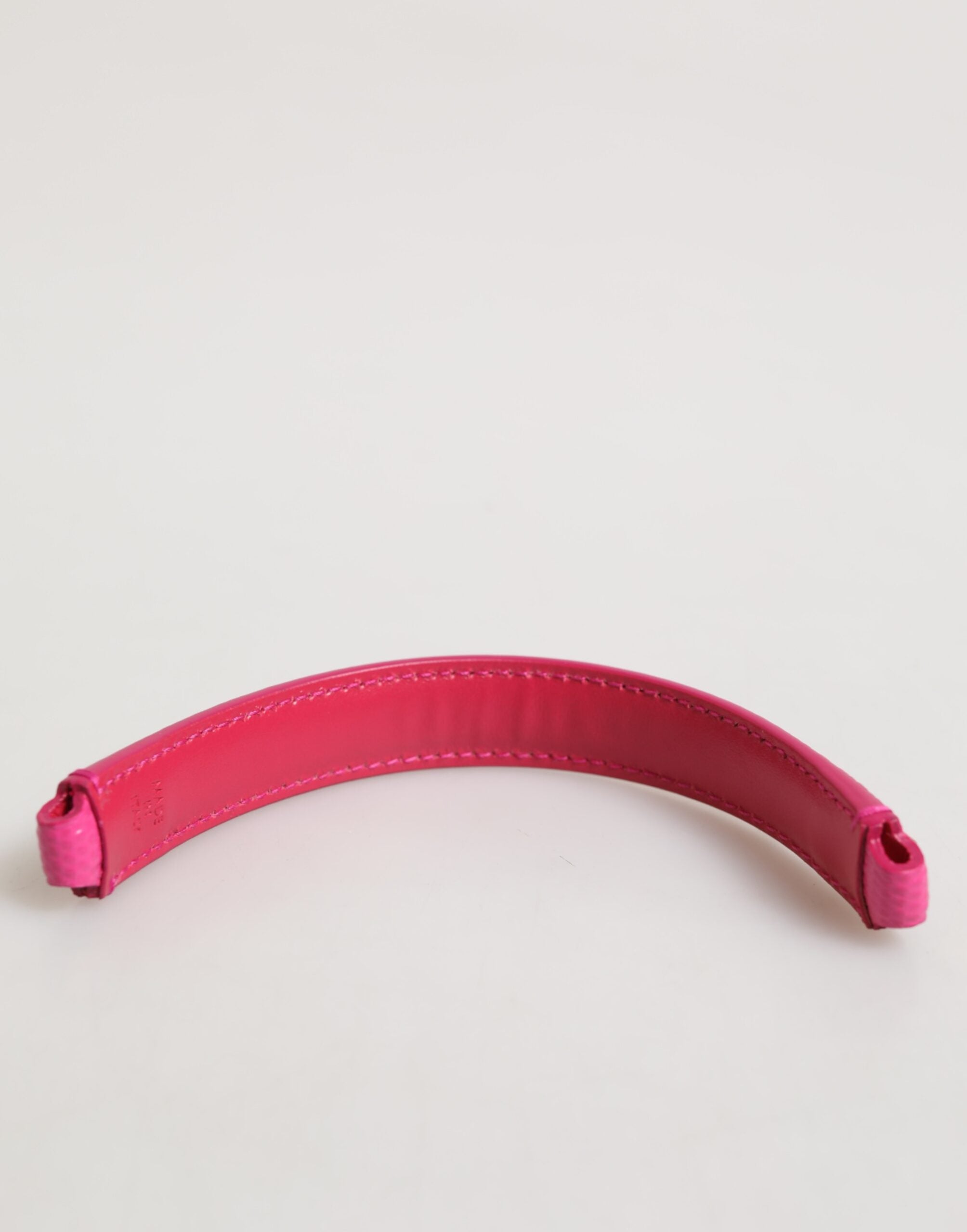 Pink Embellished Leather Bag Handle Women Shoulder Strap Calf Accessory