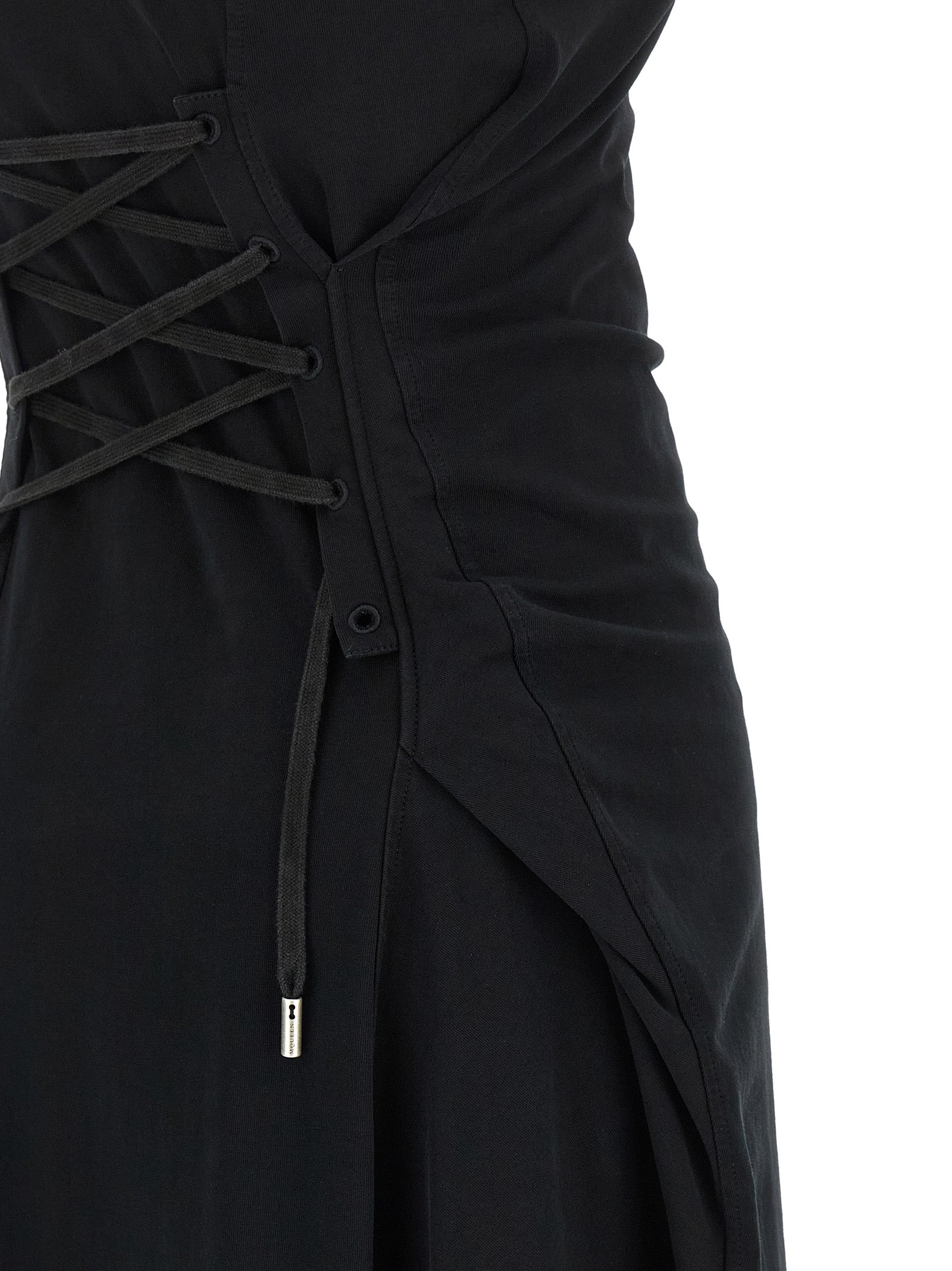 Corset dress Black Cotton