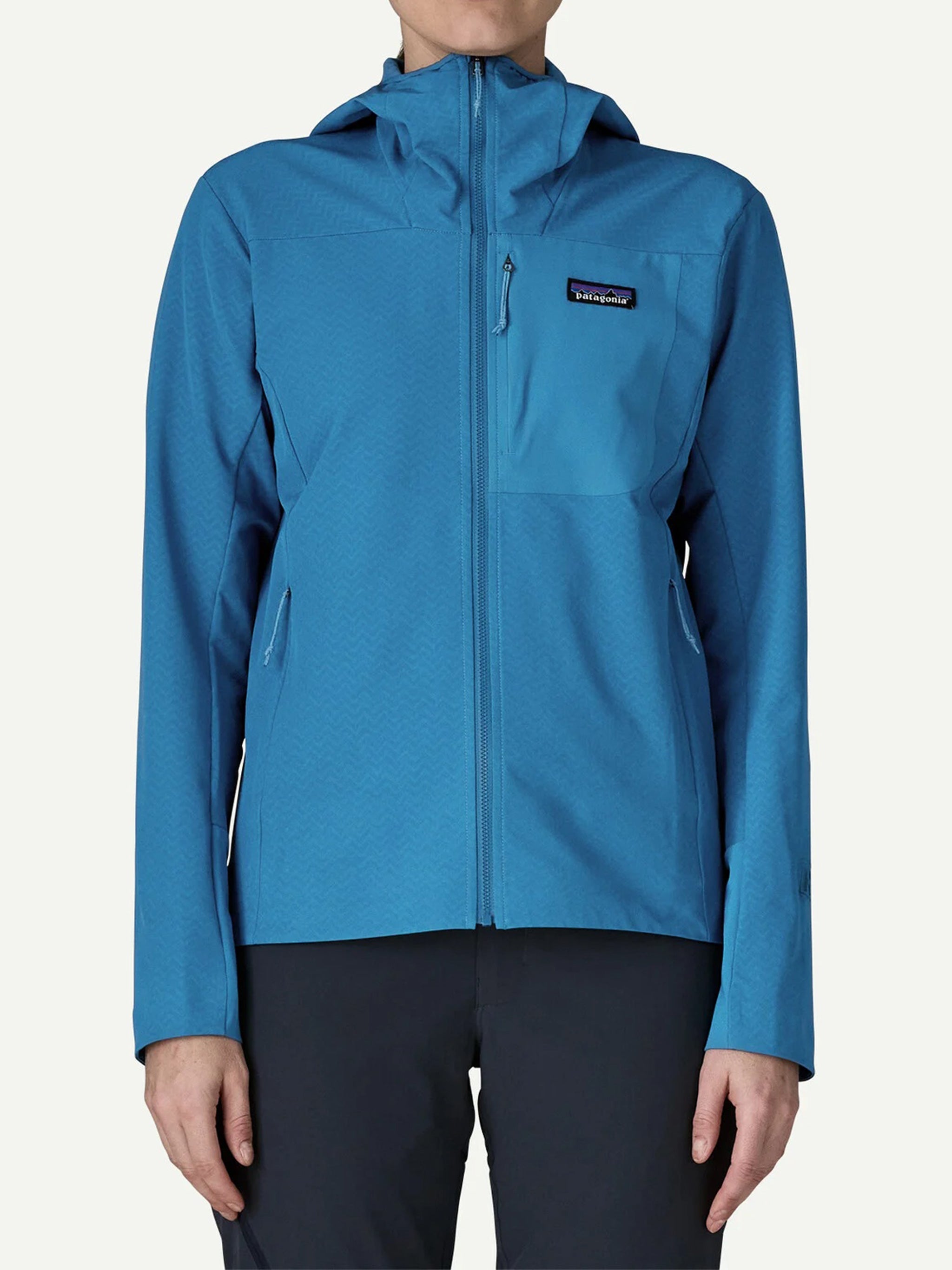R1 Crossstrata Hoody Blue Felpa