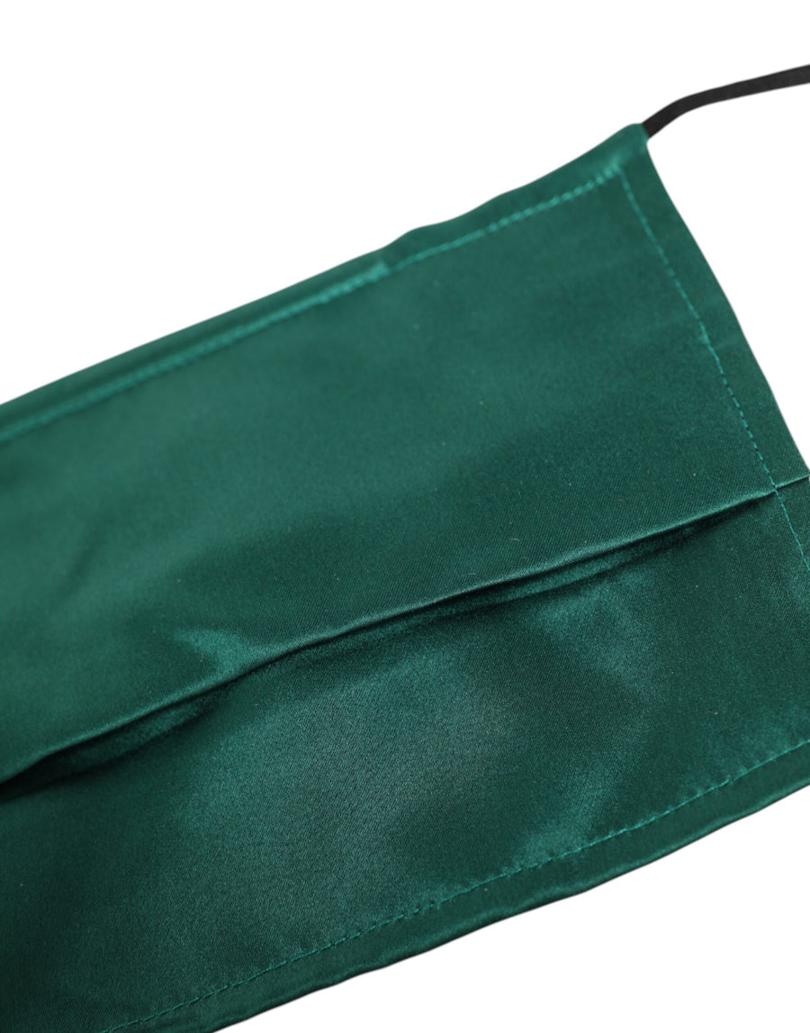 Dolce & Gabbana 100% Silk scarf in green