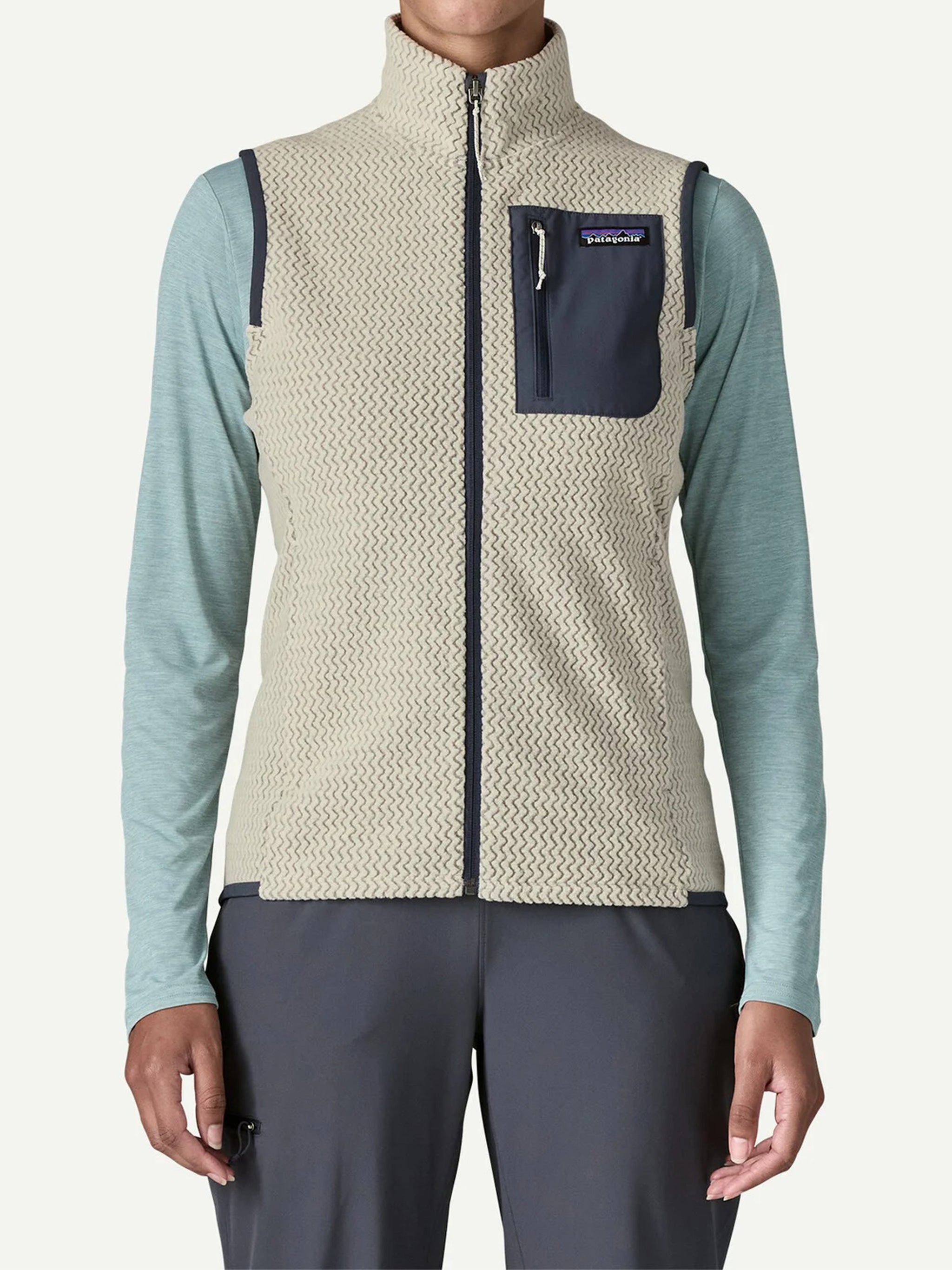 R1 Air Vest Nude & Neutrals Gilet