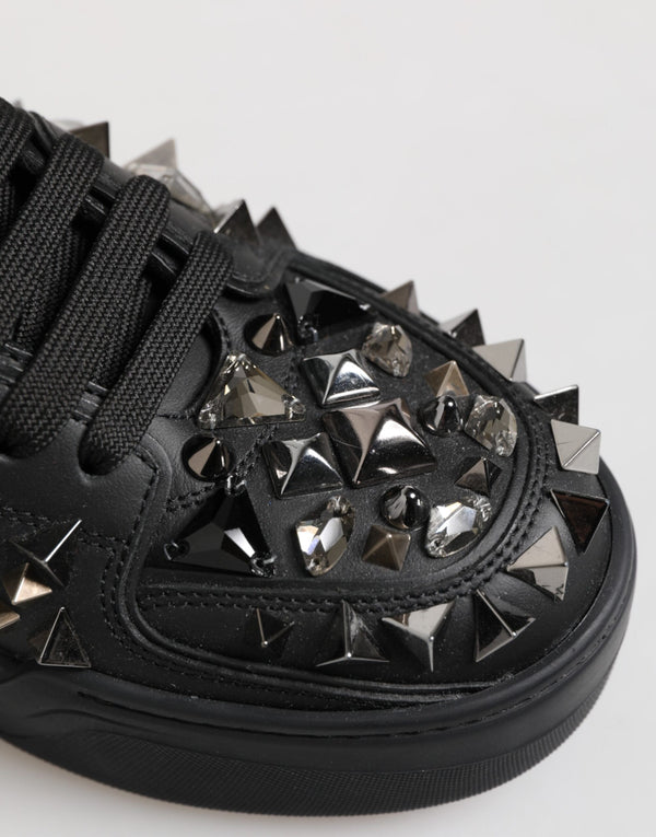 Dolce & Gabbana 100% Calf Leather sneaker in black