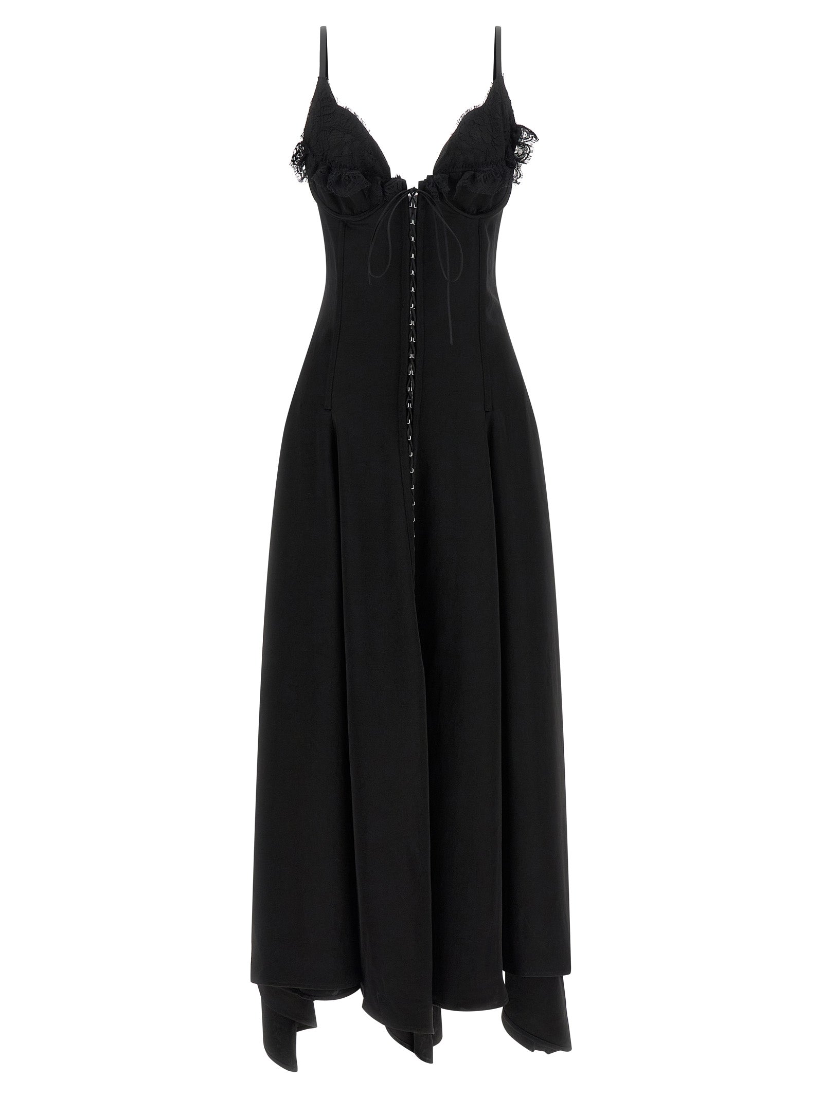 Gancini Dress Black Acetate
