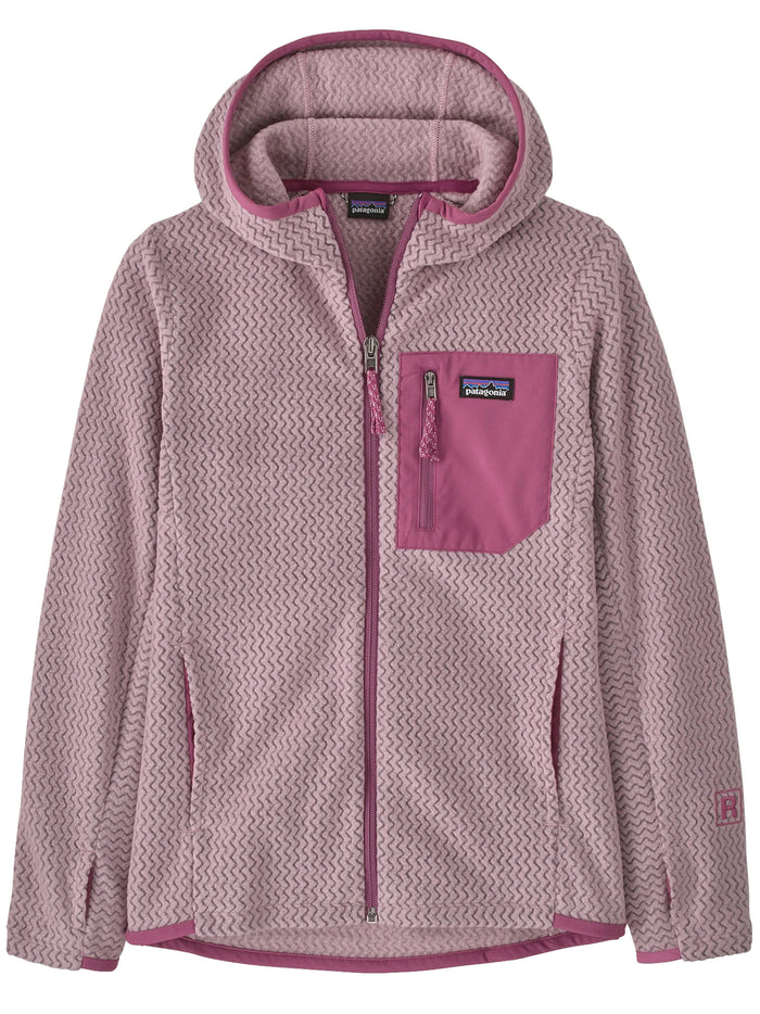R1 Air Full Zip Hoody Pink & Purple Felpa
