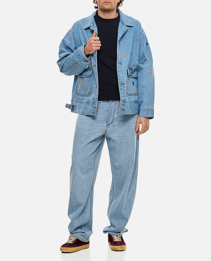 Levis Jackets Clear Blue
