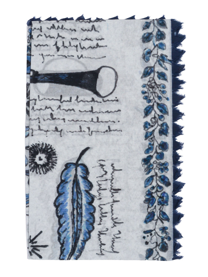 Marcy 115x120 Scarf Cotton Silk