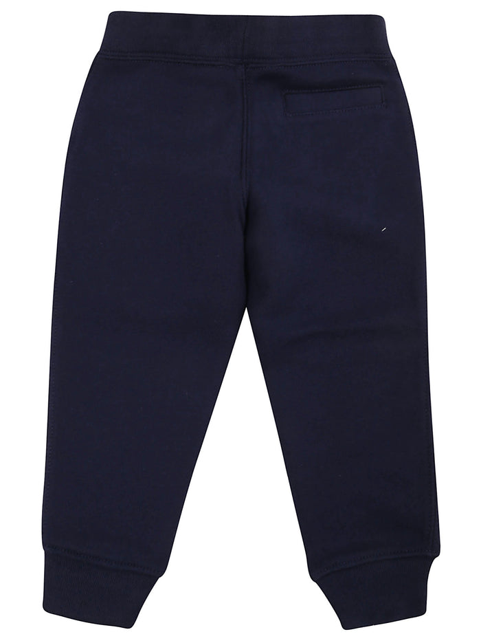Jogger-bottoms Blue Cotton Polyester Pantaloni