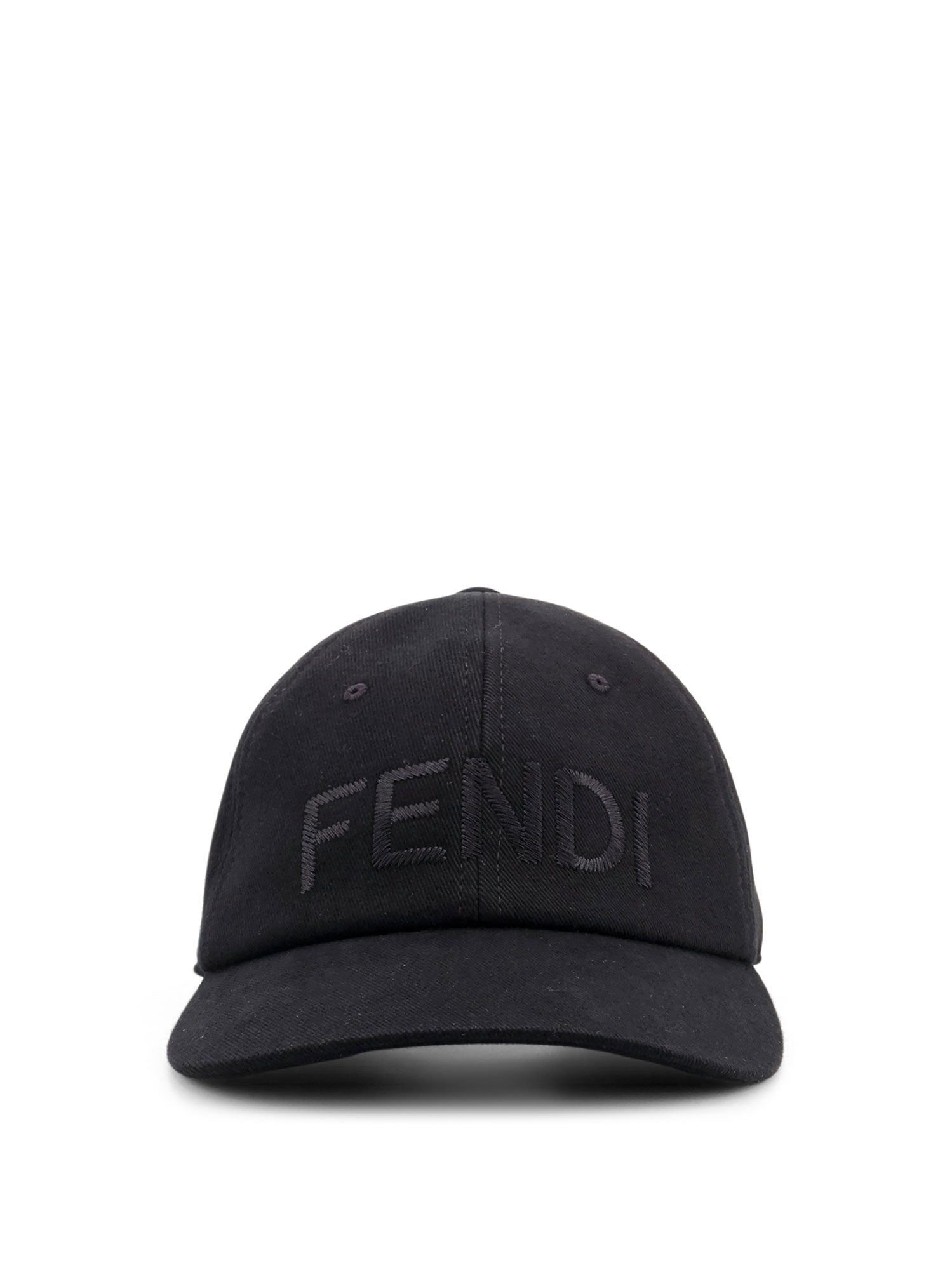 Fendi Hats Black Cotone Elastan