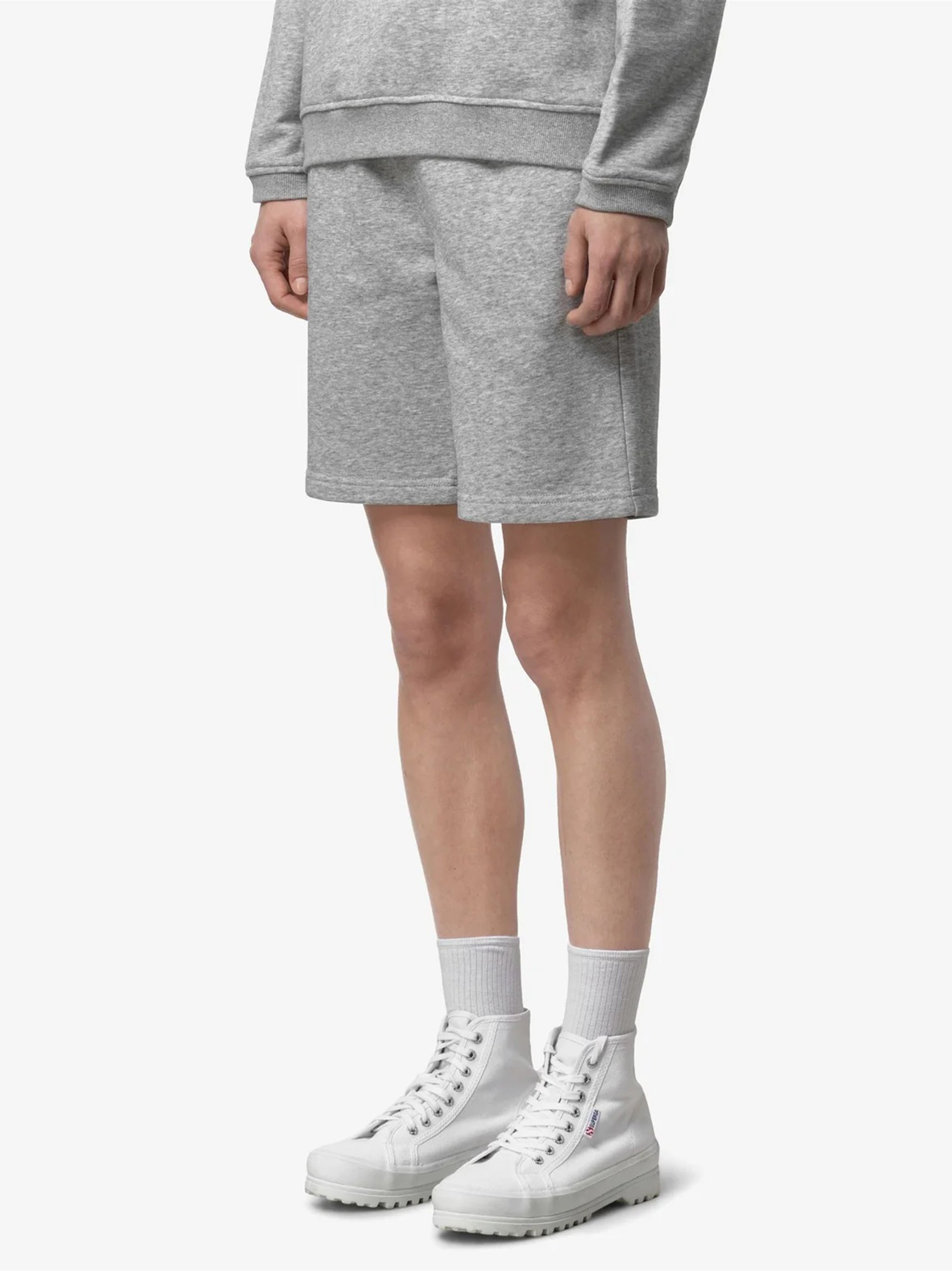Casimir Poly Cotton Grey Short