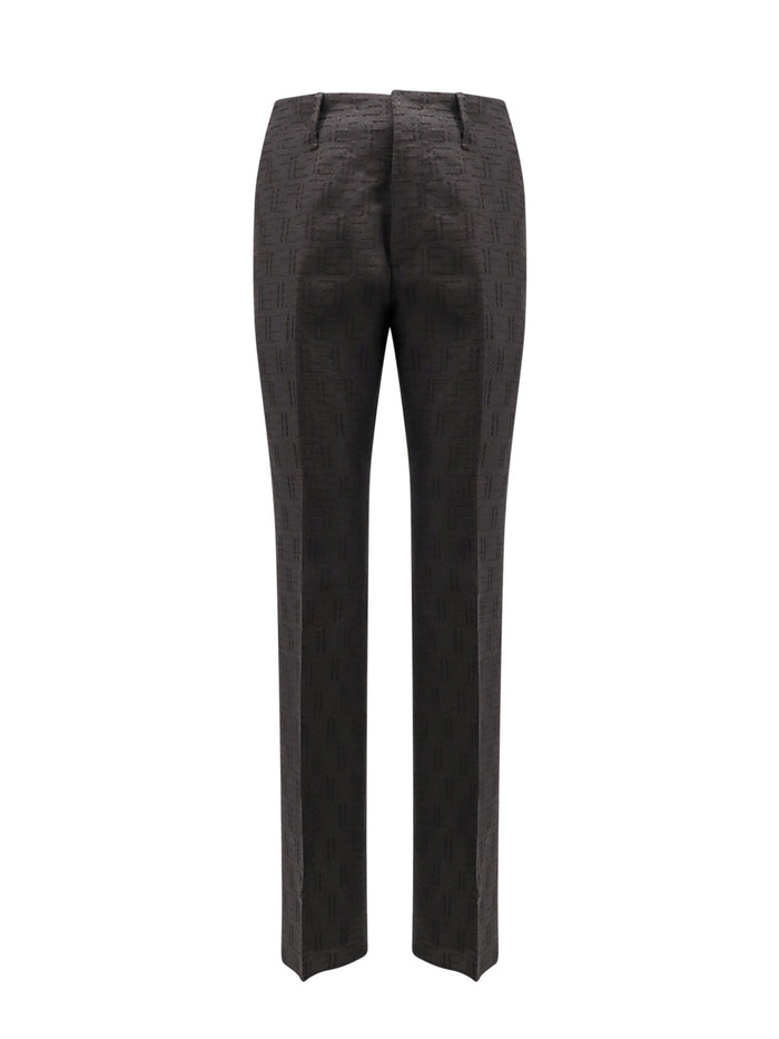 Fendi RTW Black Lino Cotone