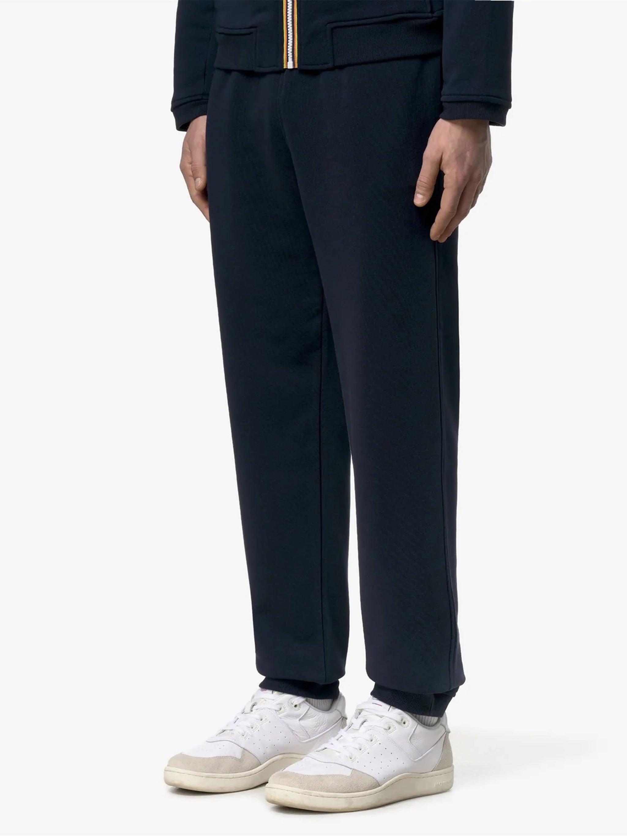 Philbert Poly Cotton Blue Pantaloni