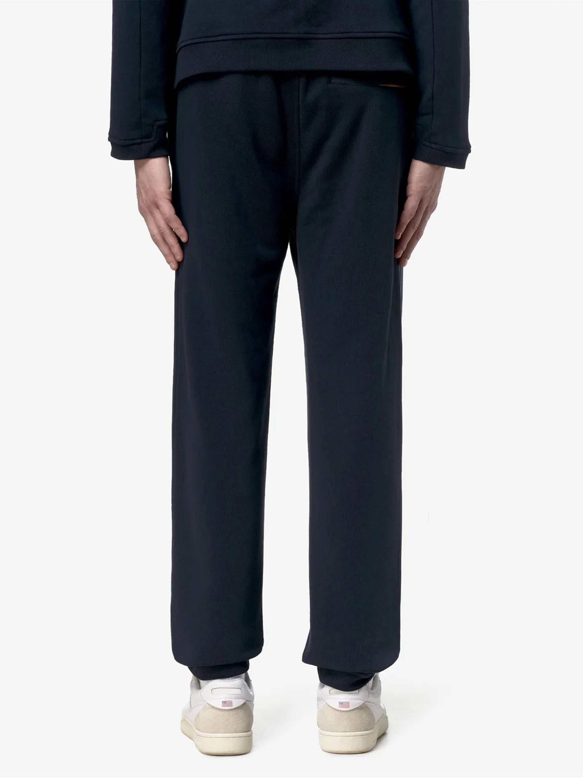 Philbert Poly Cotton Blue Pantaloni