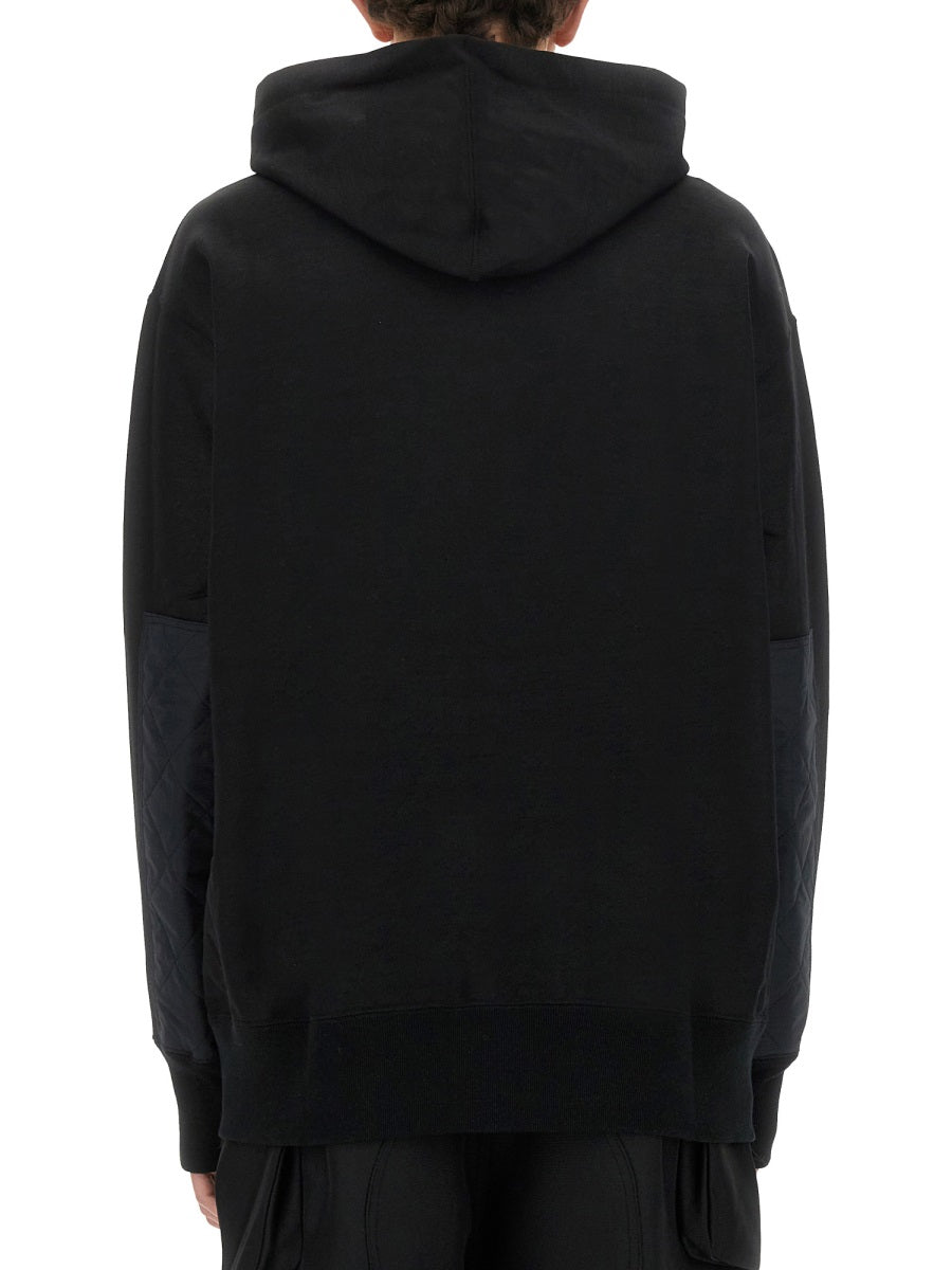 Cotton Hoodie Black Sweatshirts
