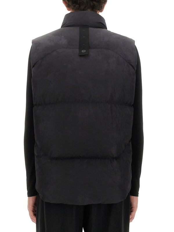 Zip Jacket Black Shell: Nylon Waistcoats & Gilets