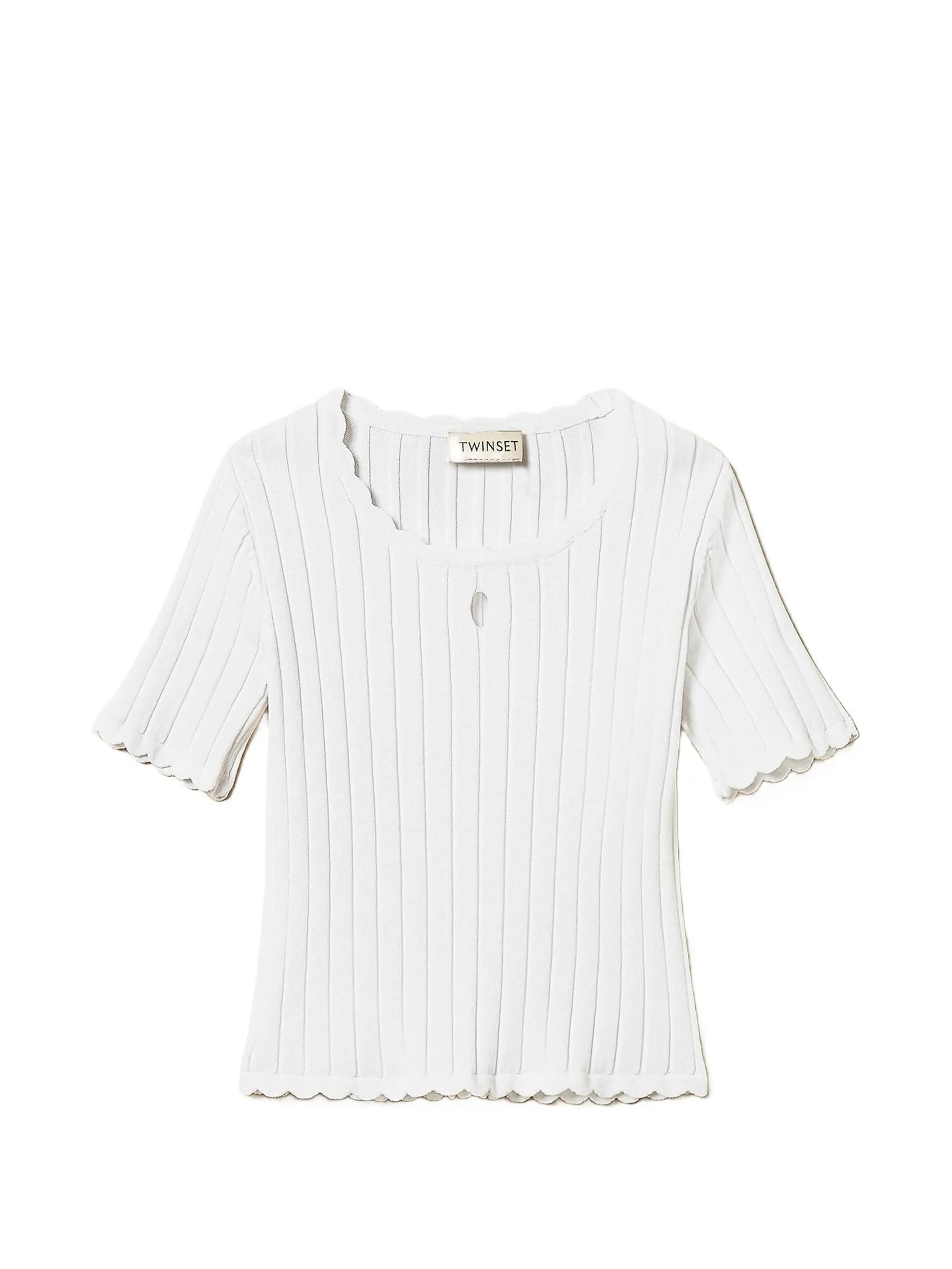 Maglia Girocollo White