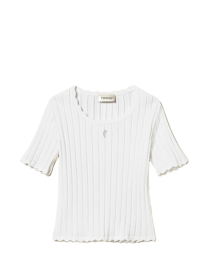 Maglia Girocollo White
