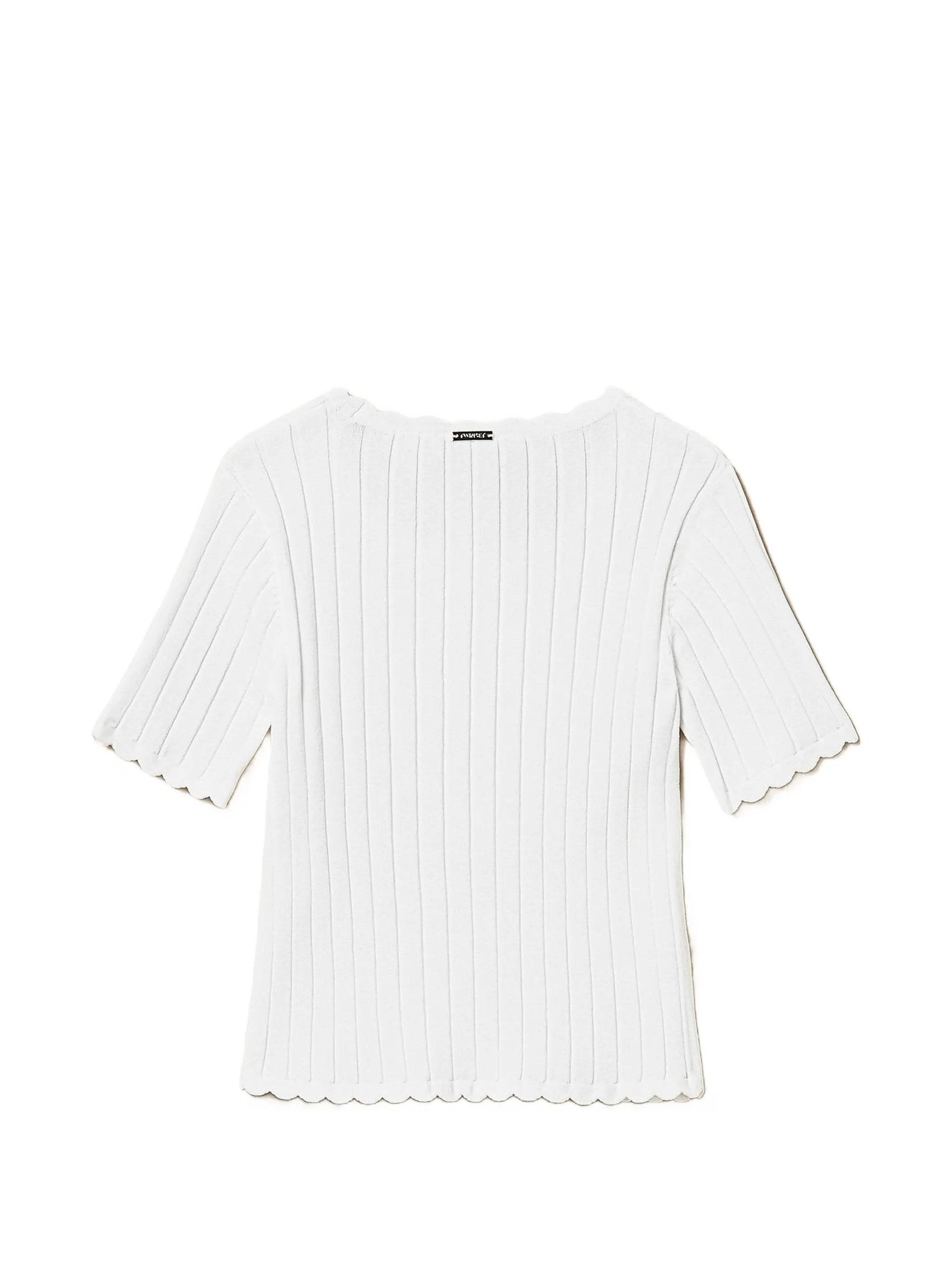 Maglia Girocollo White