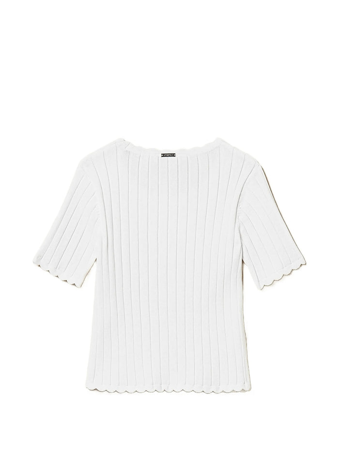 Maglia Girocollo White