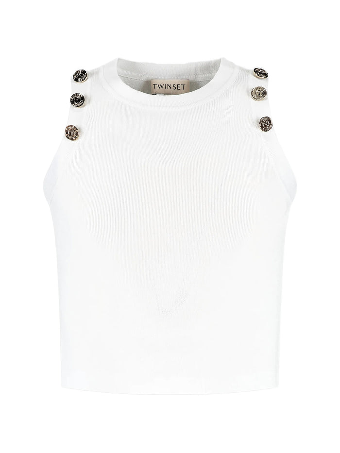 Top Maglia White