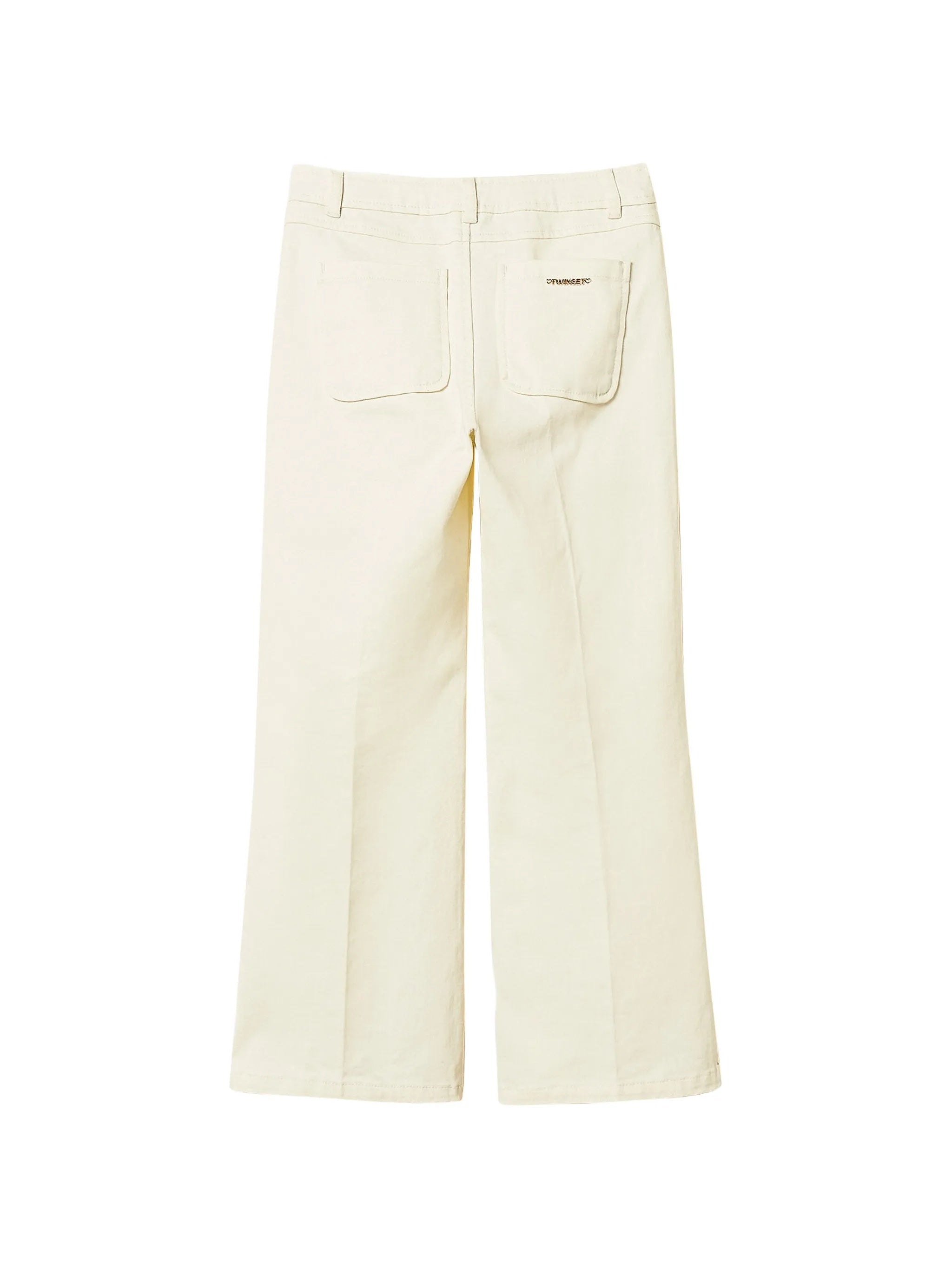 Pantalone Amplio White Pantaloni