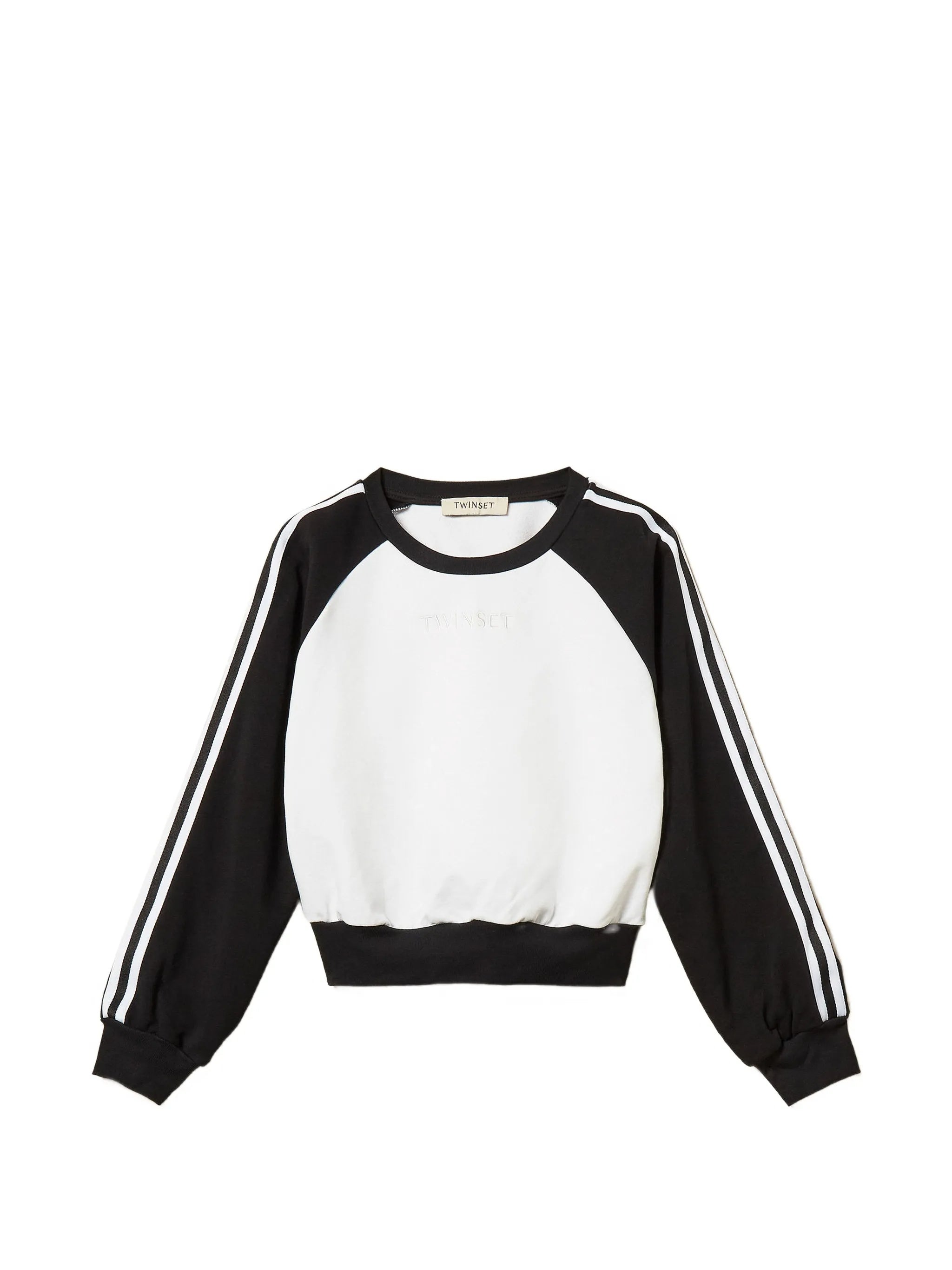 Felpa Cropped White