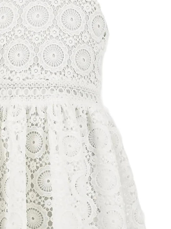 Abito In Macrame White