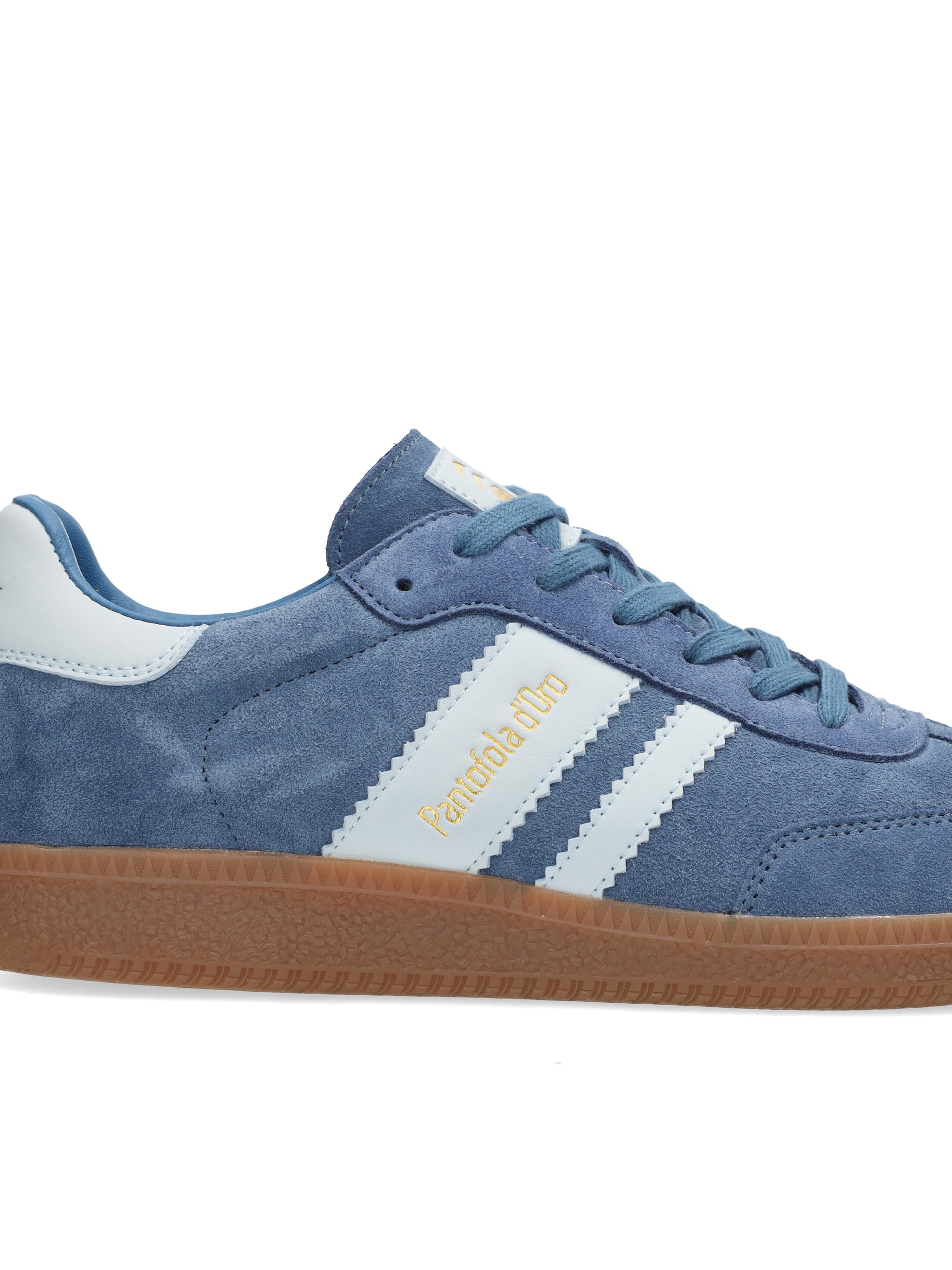 Bomber Low Suede Vitello Blue Calzature