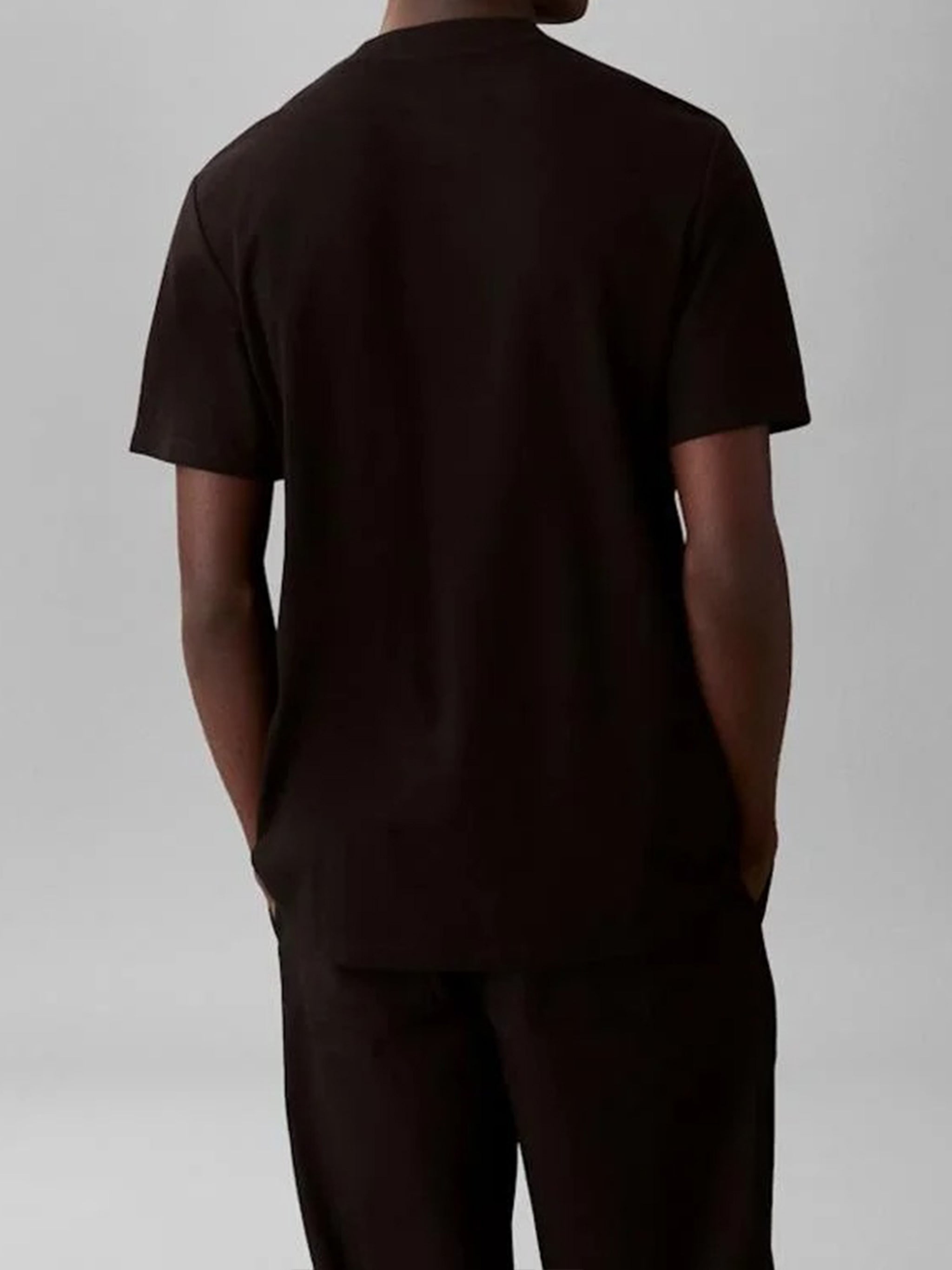 Tech Interlock Crewnk Tee Black T-shirt