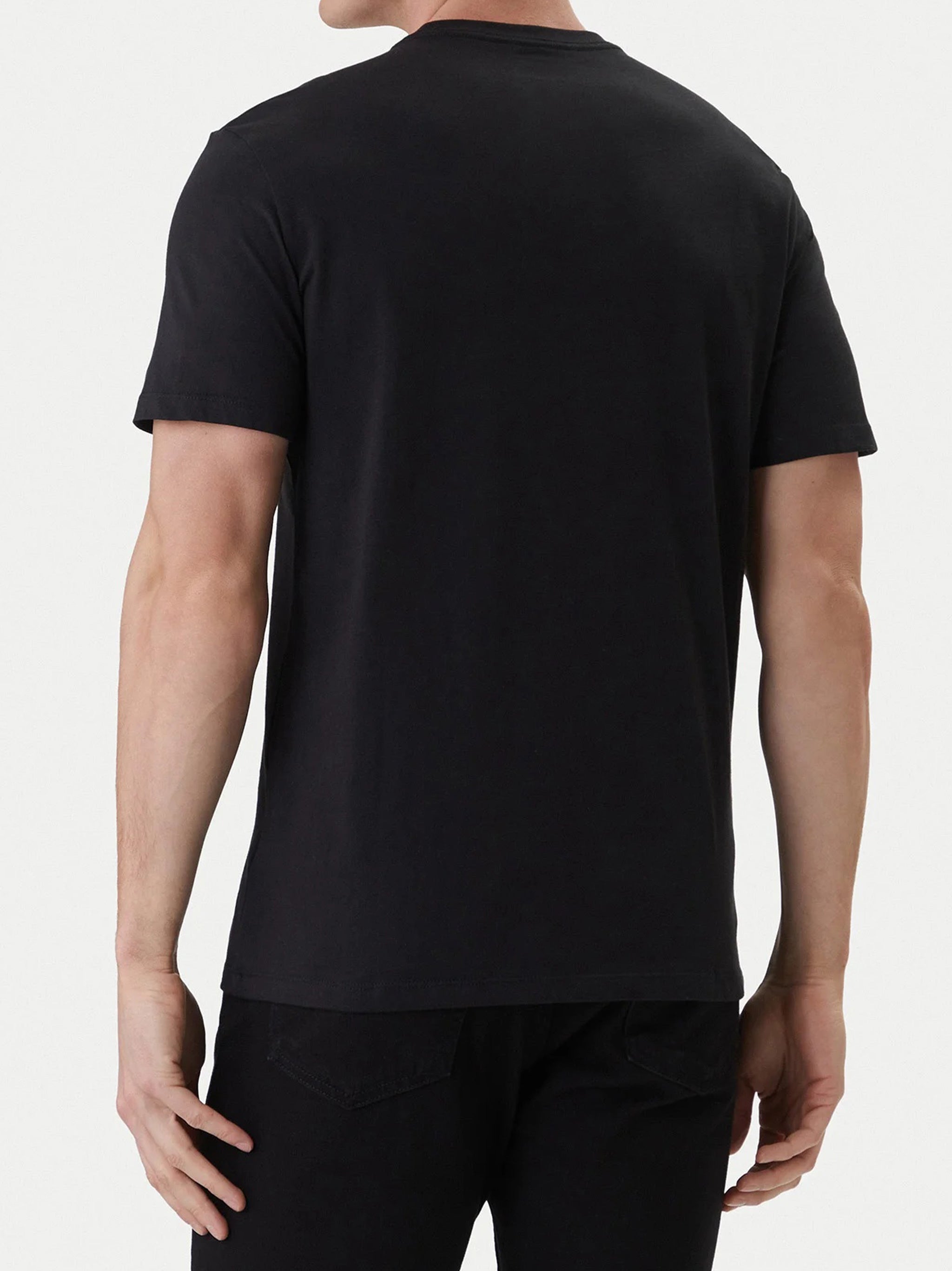 Wholesale Sportswear Grap Black T-shirt