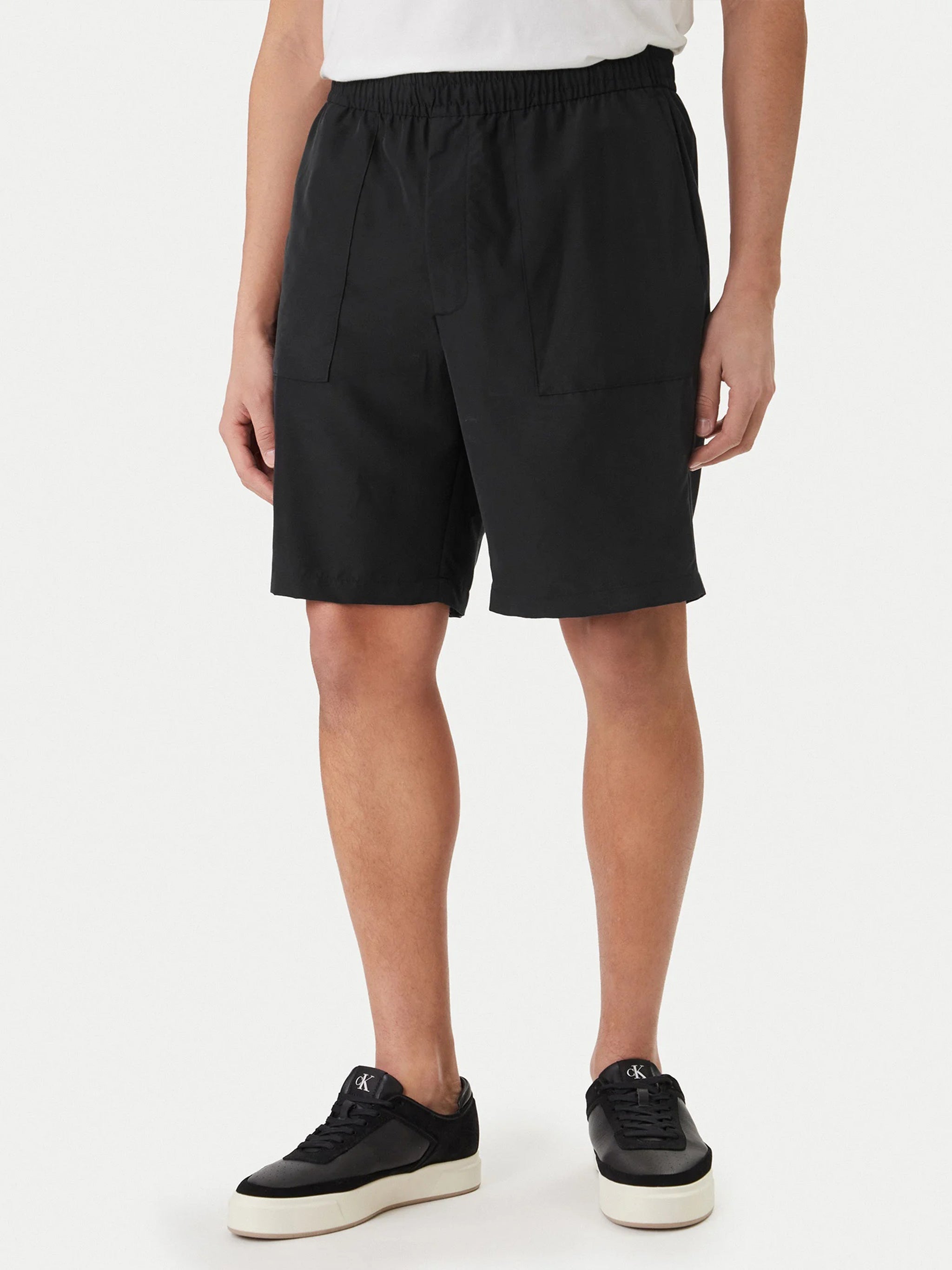 Tencel Pull On Short Black