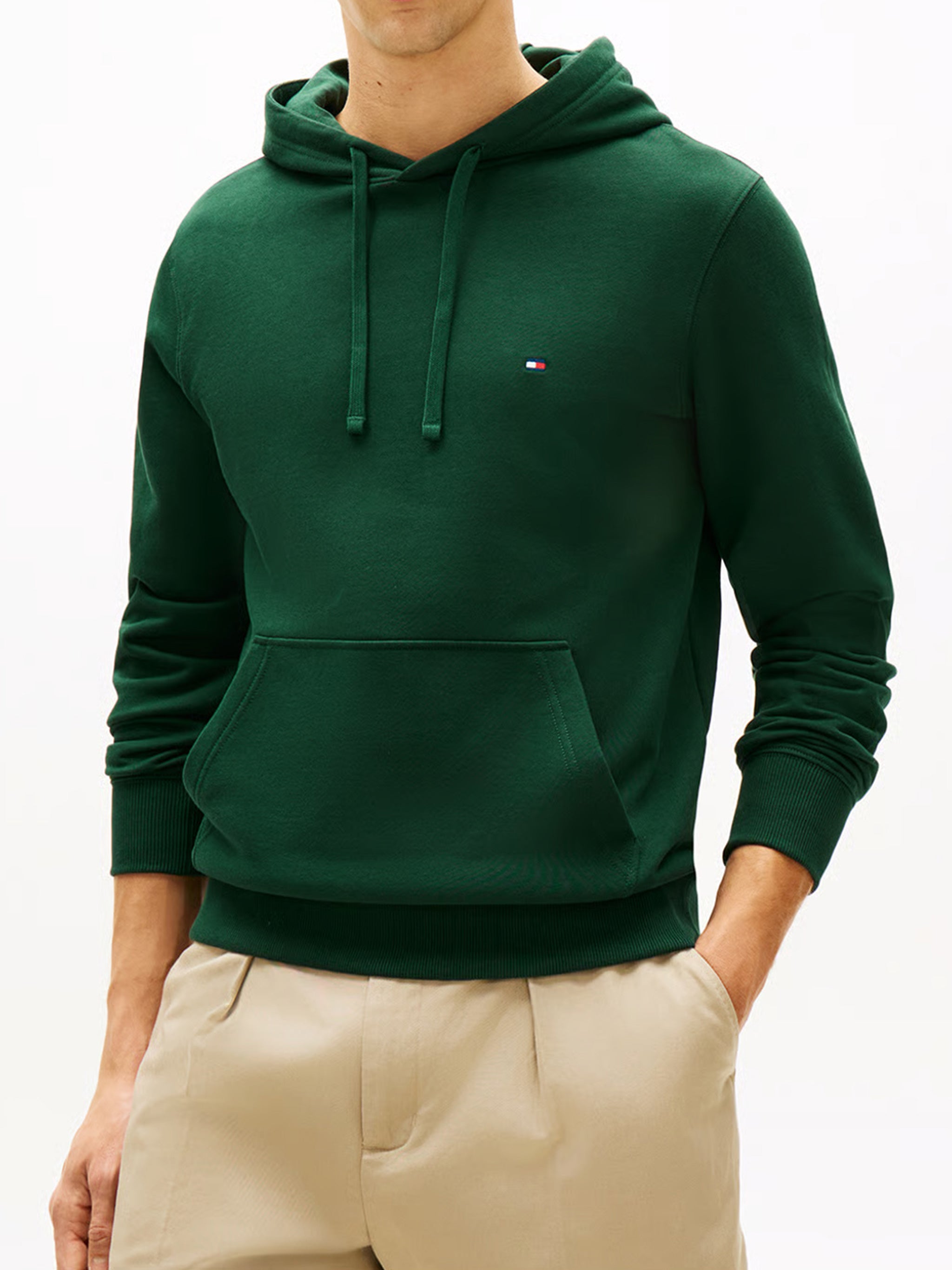 Terry Hoody Green Felpa
