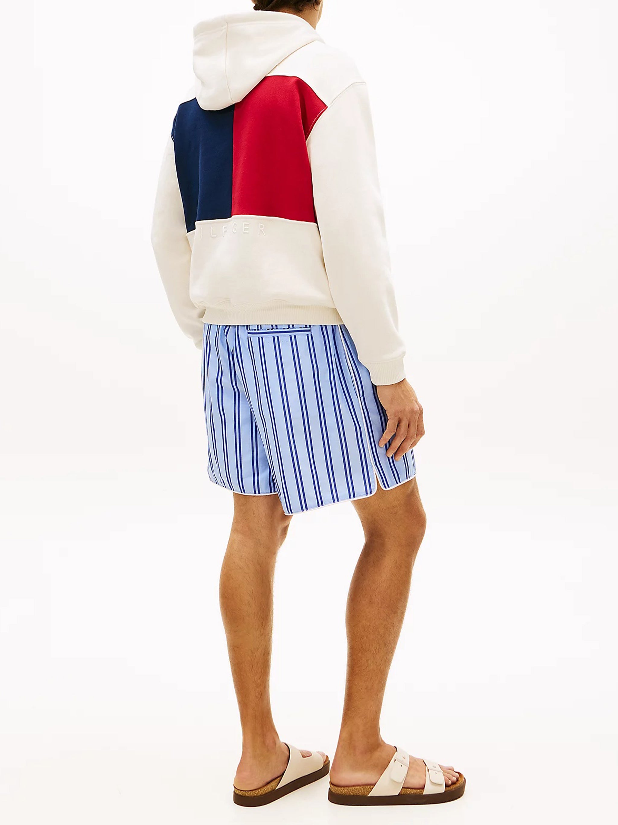 Flag Hoody White Felpa