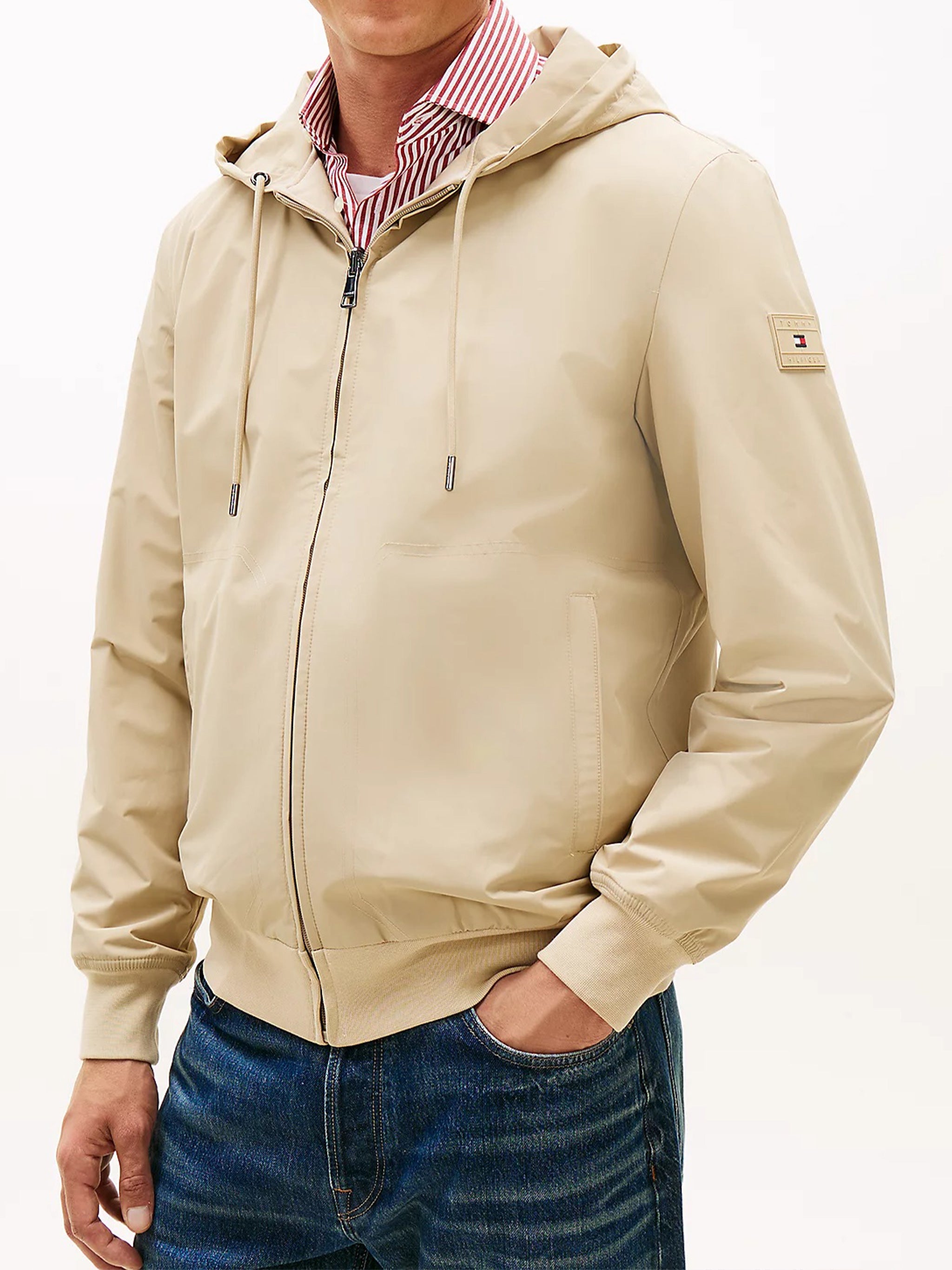 Reversible Hdd Zip Rbt Sandalwood Felpa