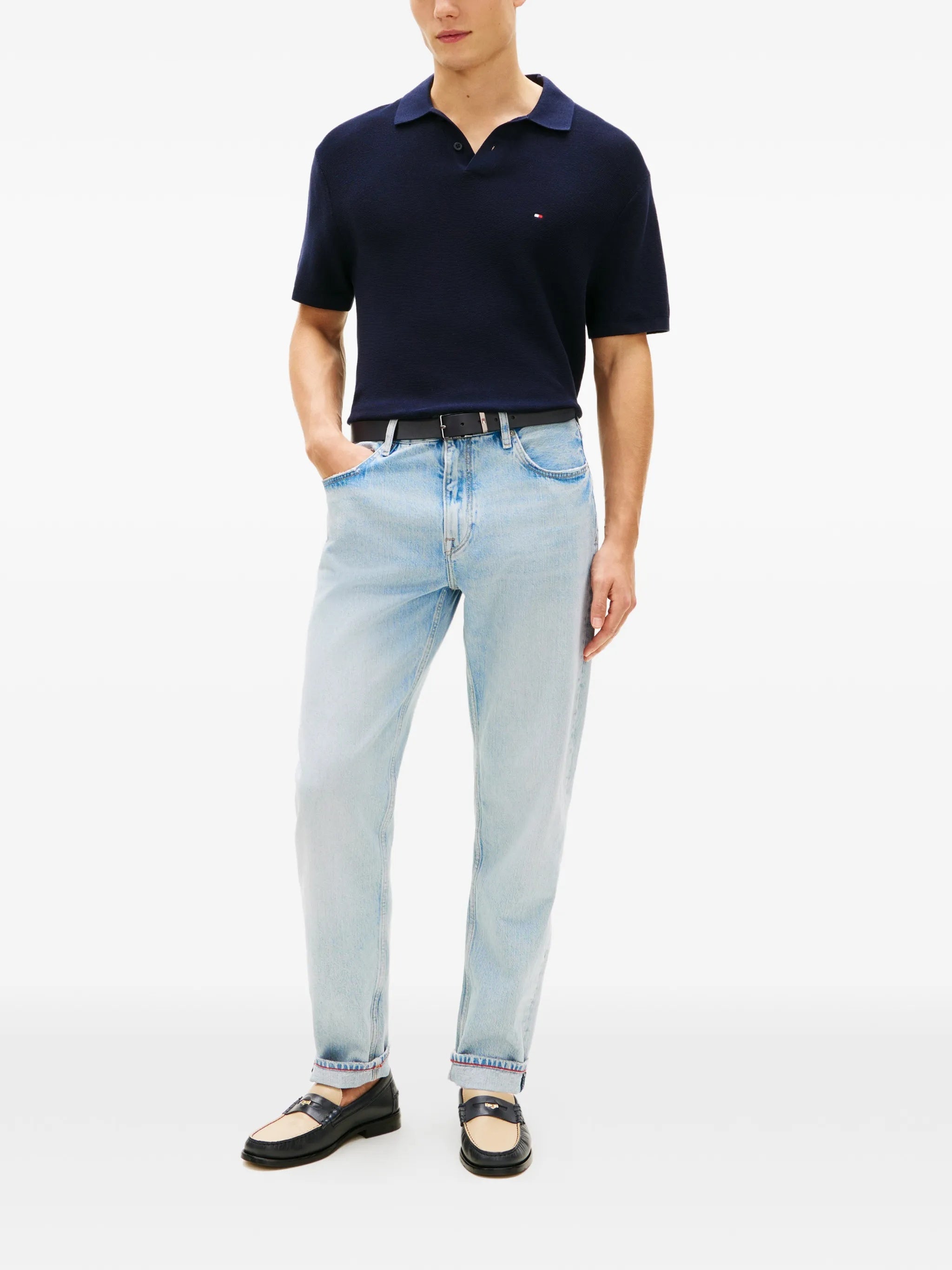 Cool Touch Structure Polo Blue