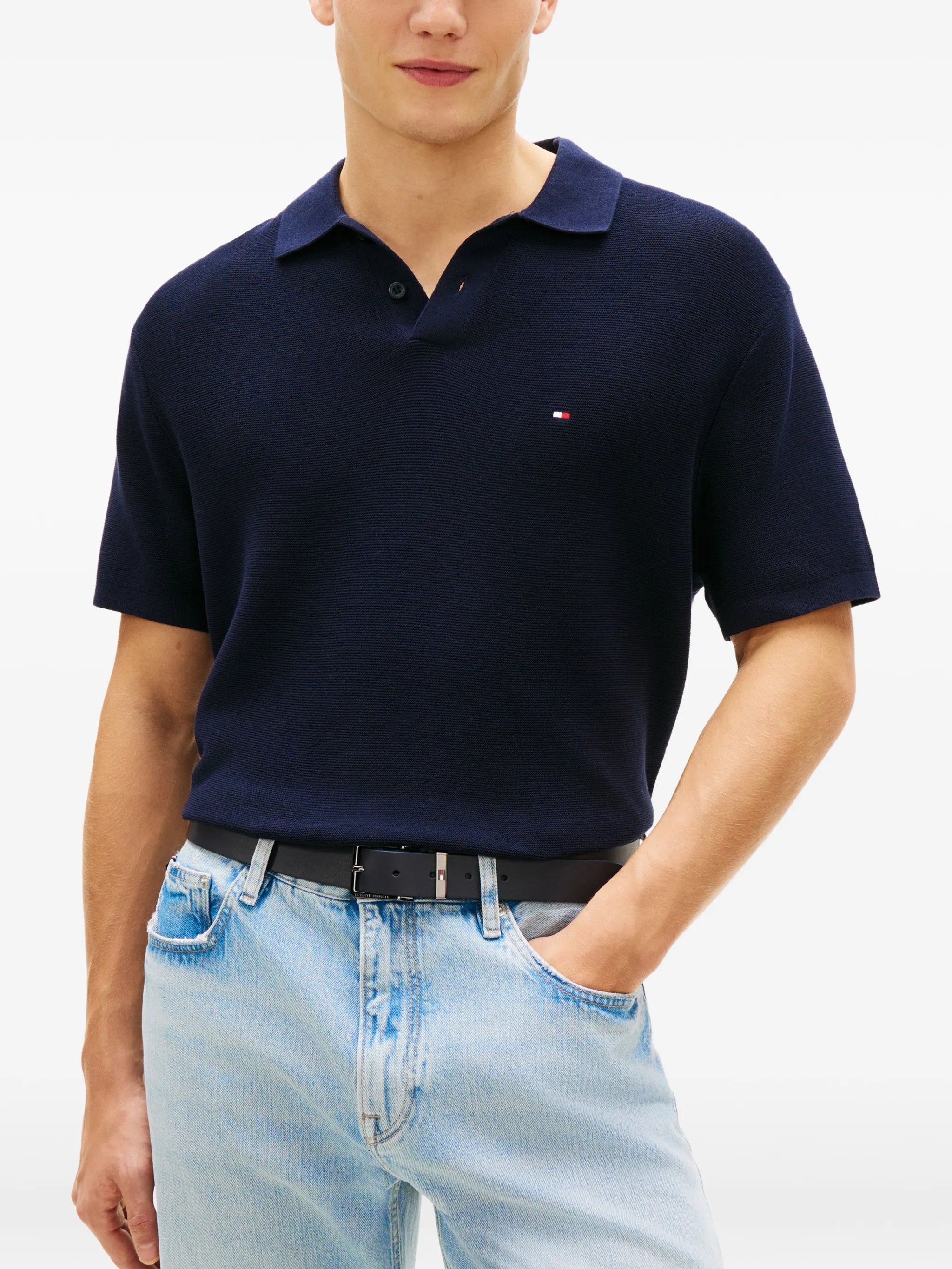 Cool Touch Structure Polo Blue